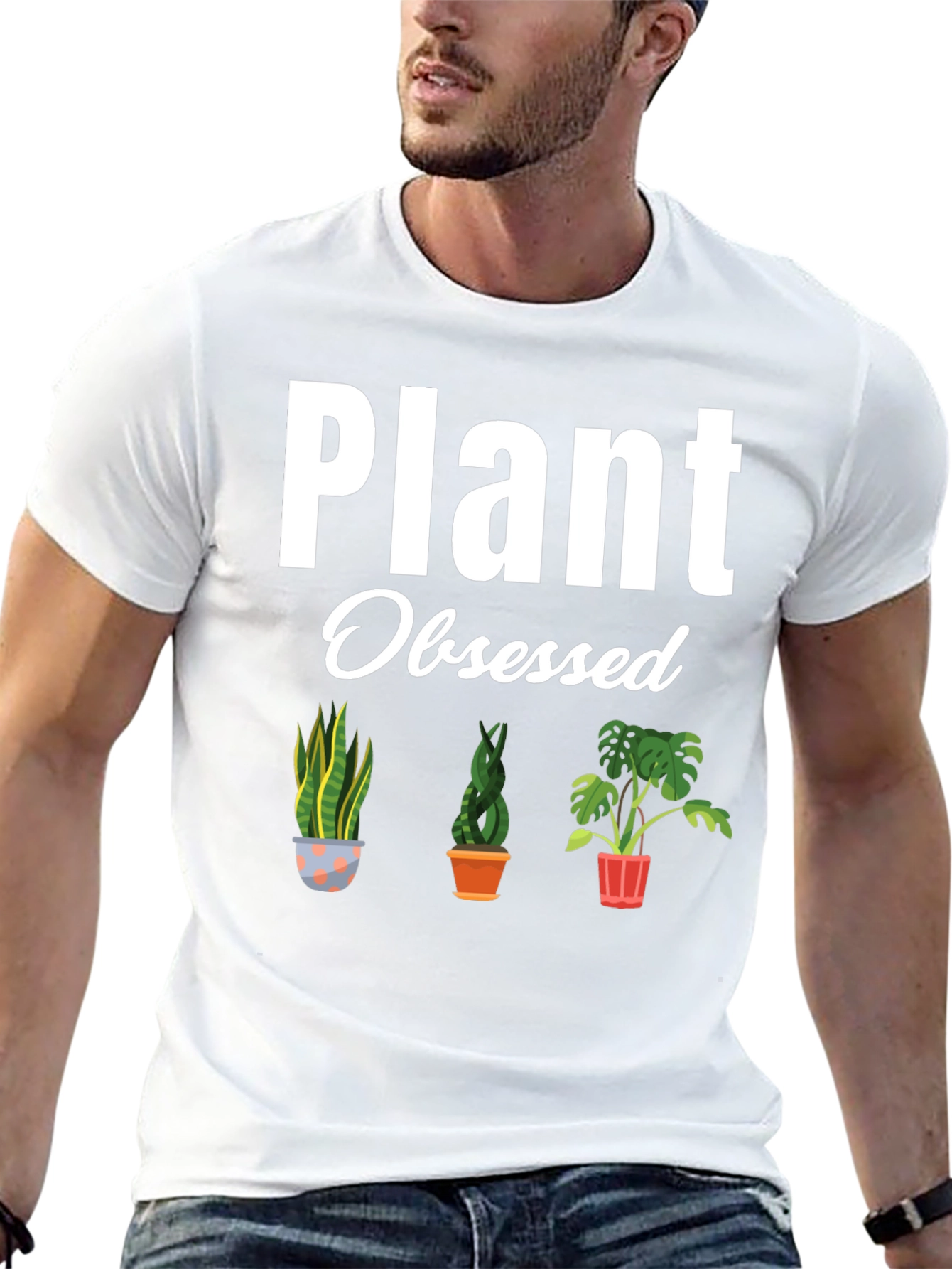 Plant Obsessed T-Shirt - Indoor Plant Lover Tee