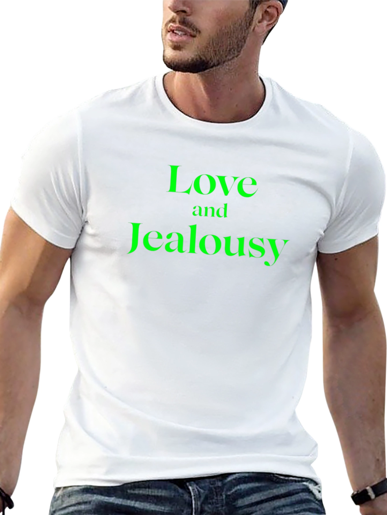 Love and Jealousy T-Shirt - Novelty Tee