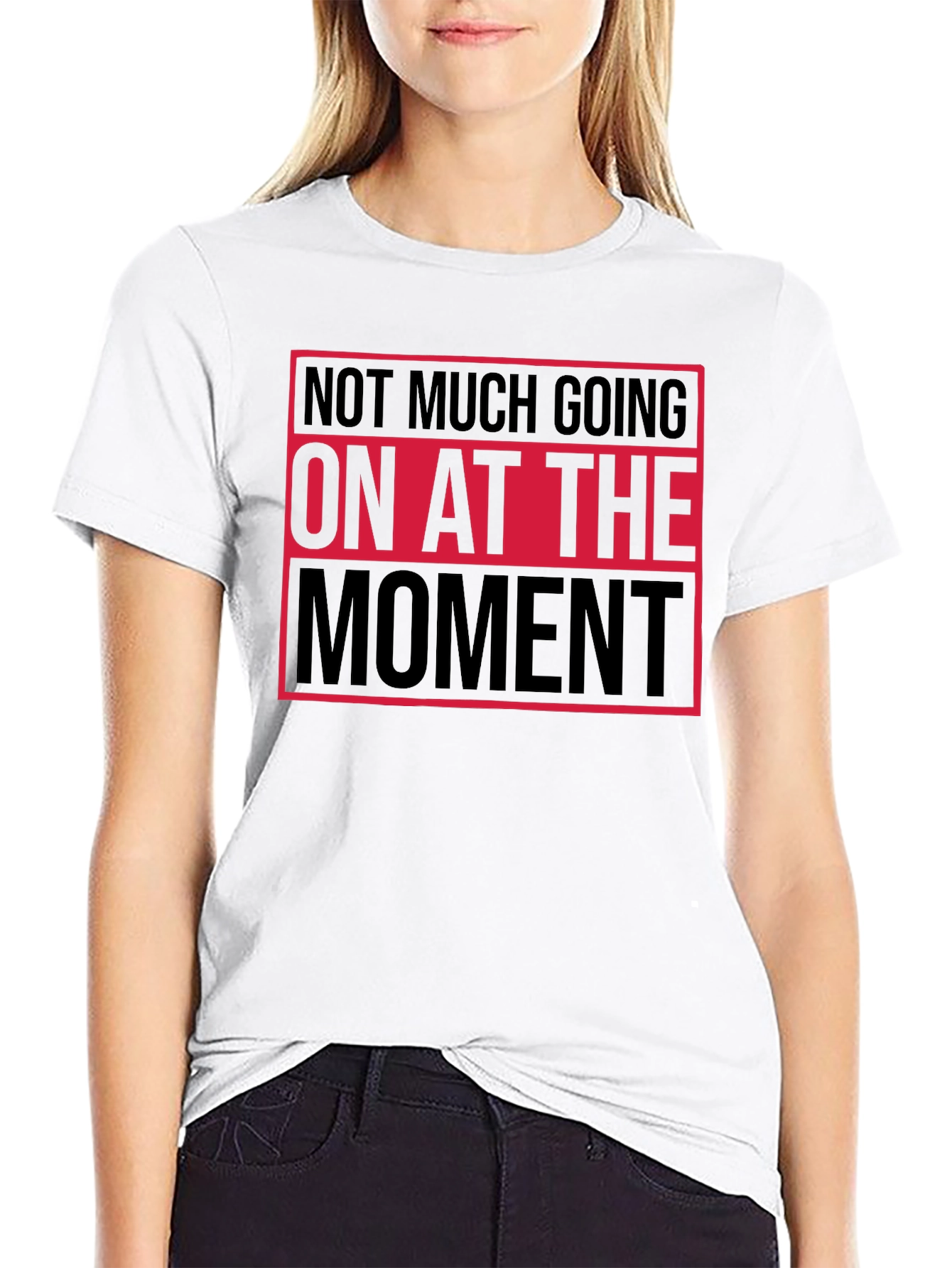 Funny Not Much Going On Graphic T-Shirt