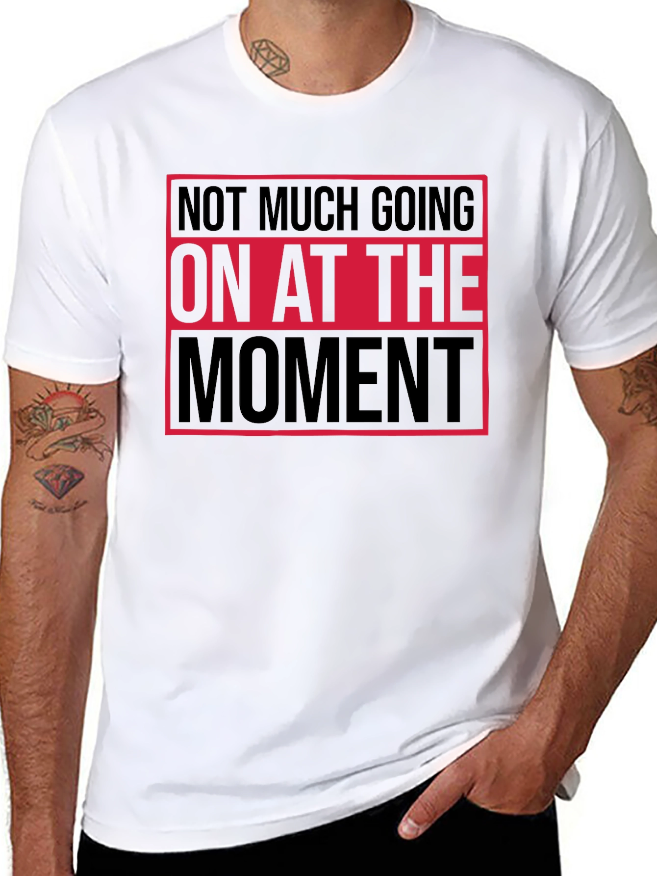 Funny Not Much Going On Graphic T-Shirt