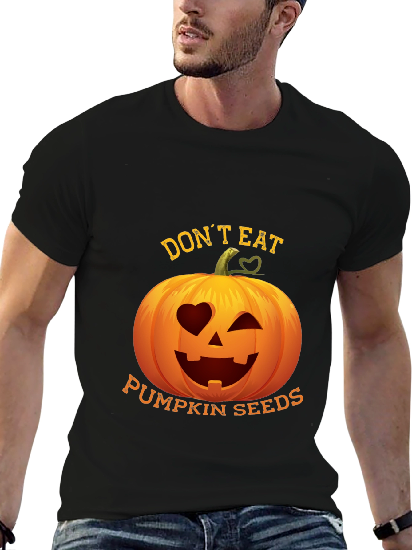 Funny Halloween Pumpkin Seeds T-Shirt