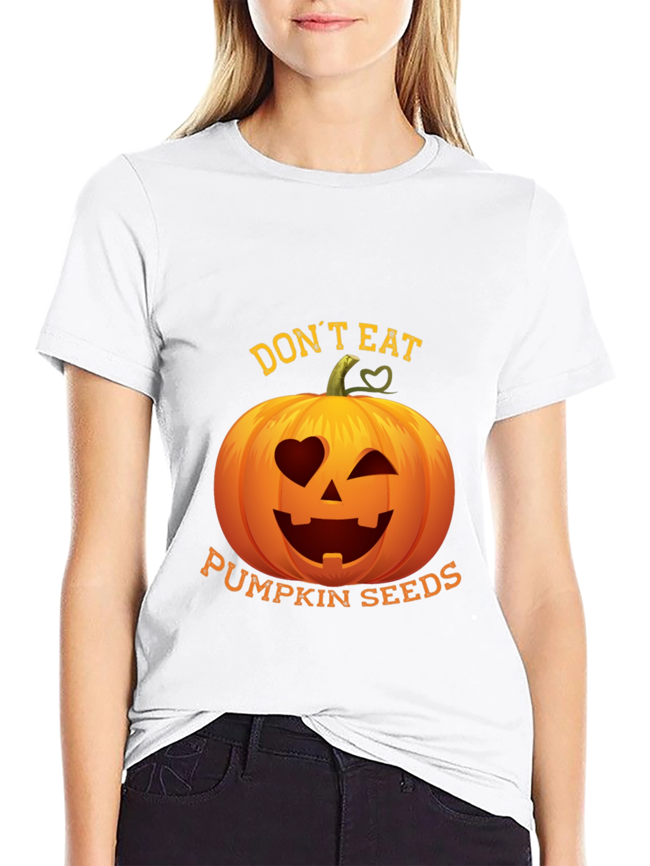 Funny Halloween Pumpkin Seeds T-Shirt