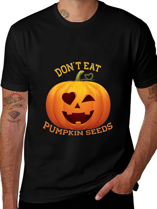 Funny Halloween Pumpkin Seeds T-Shirt