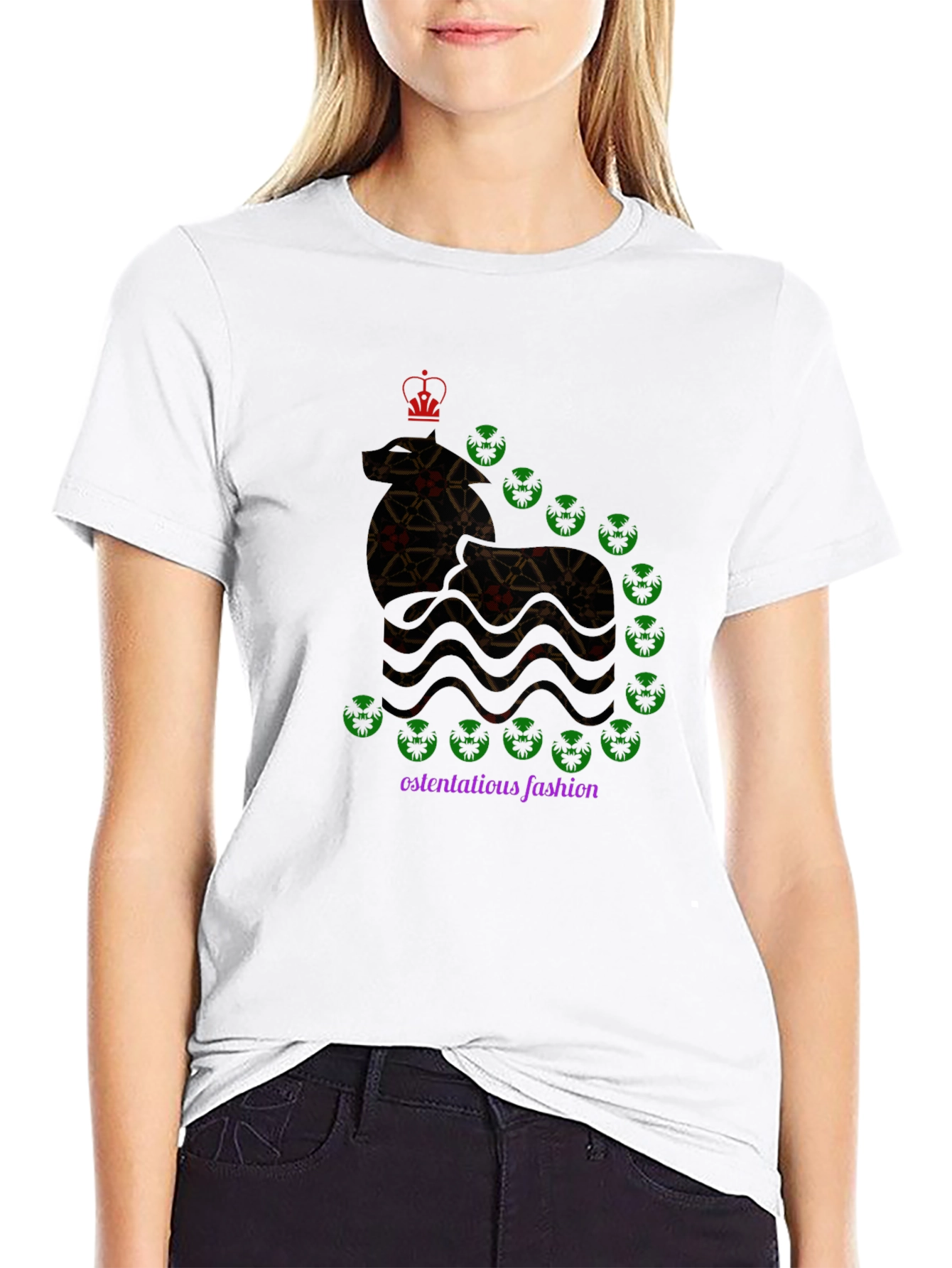 Mens Ostentatious Fashion Graphic Tee