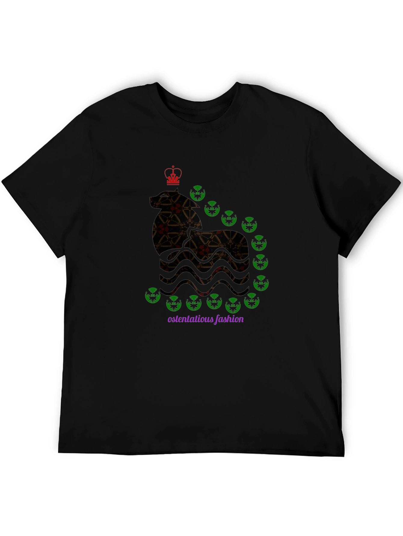 Mens Ostentatious Fashion Graphic Tee