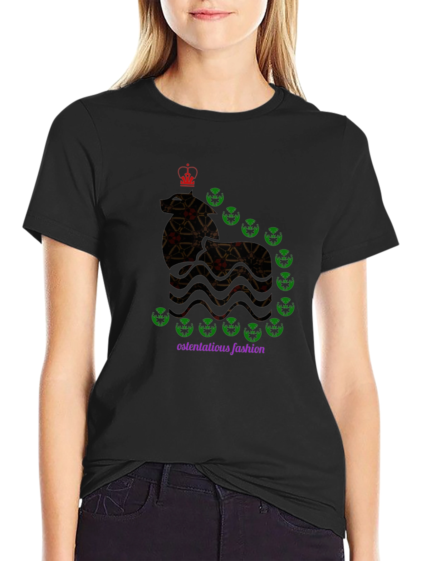 Mens Ostentatious Fashion Graphic Tee