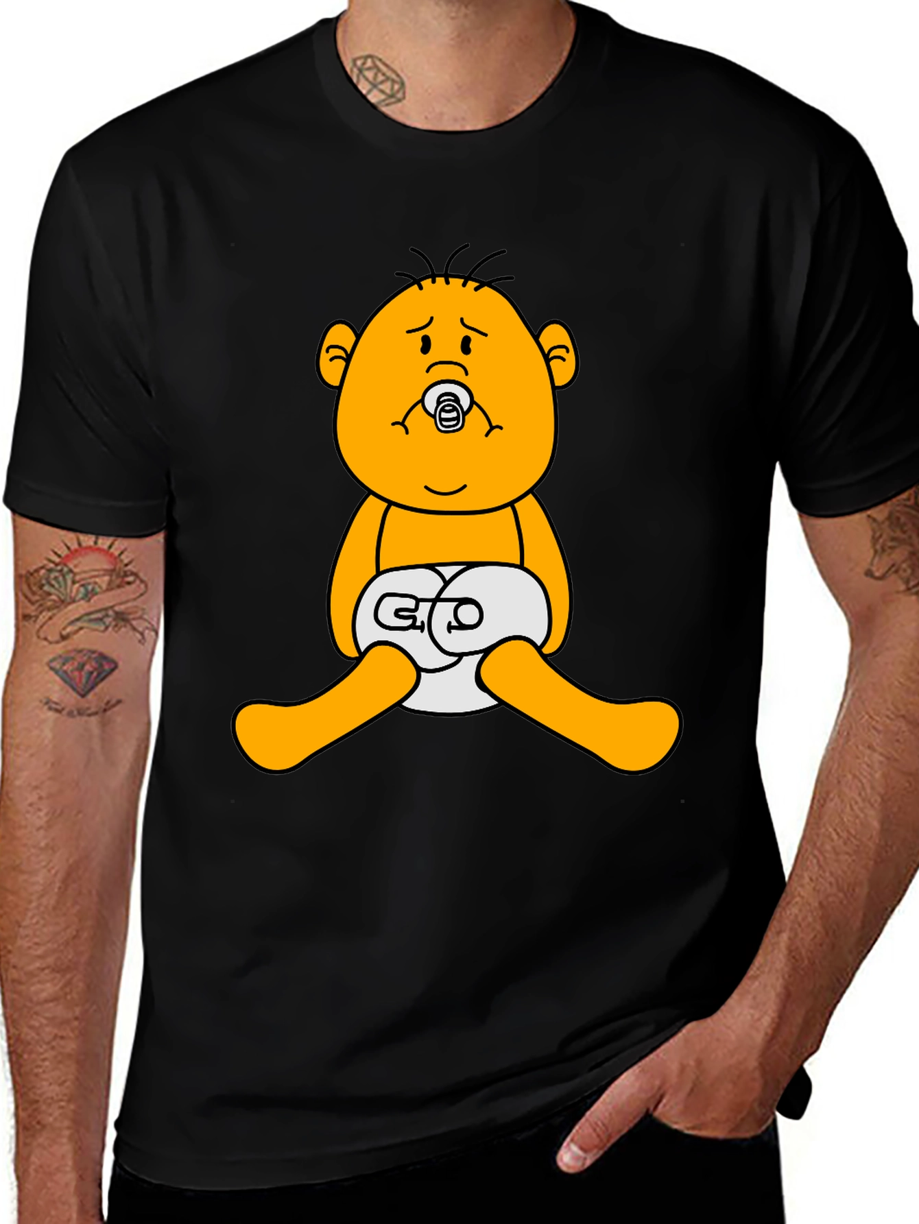 Funny Cartoon Baby T-Shirt