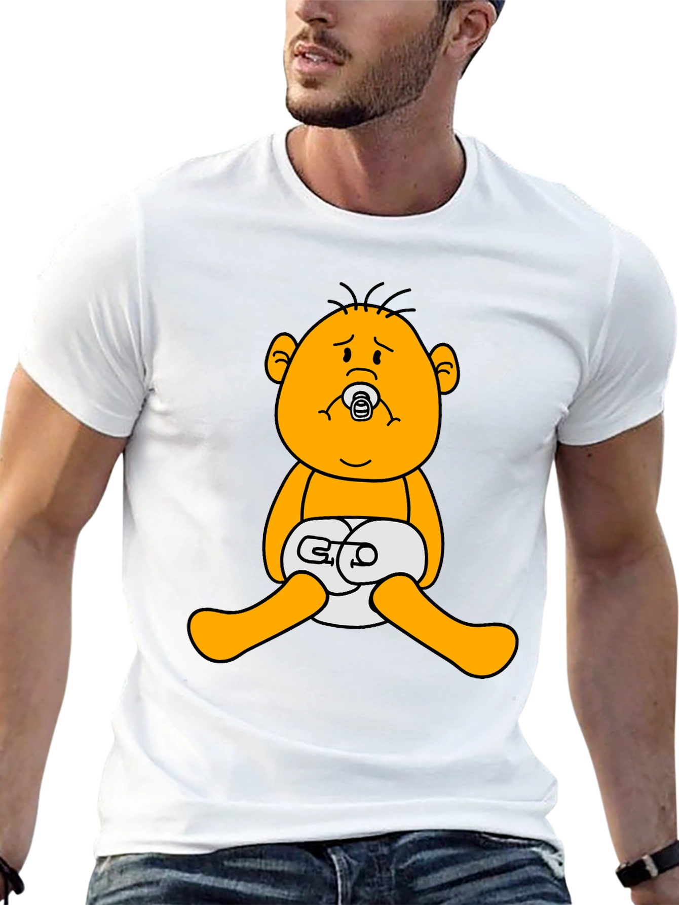 Funny Cartoon Baby T-Shirt