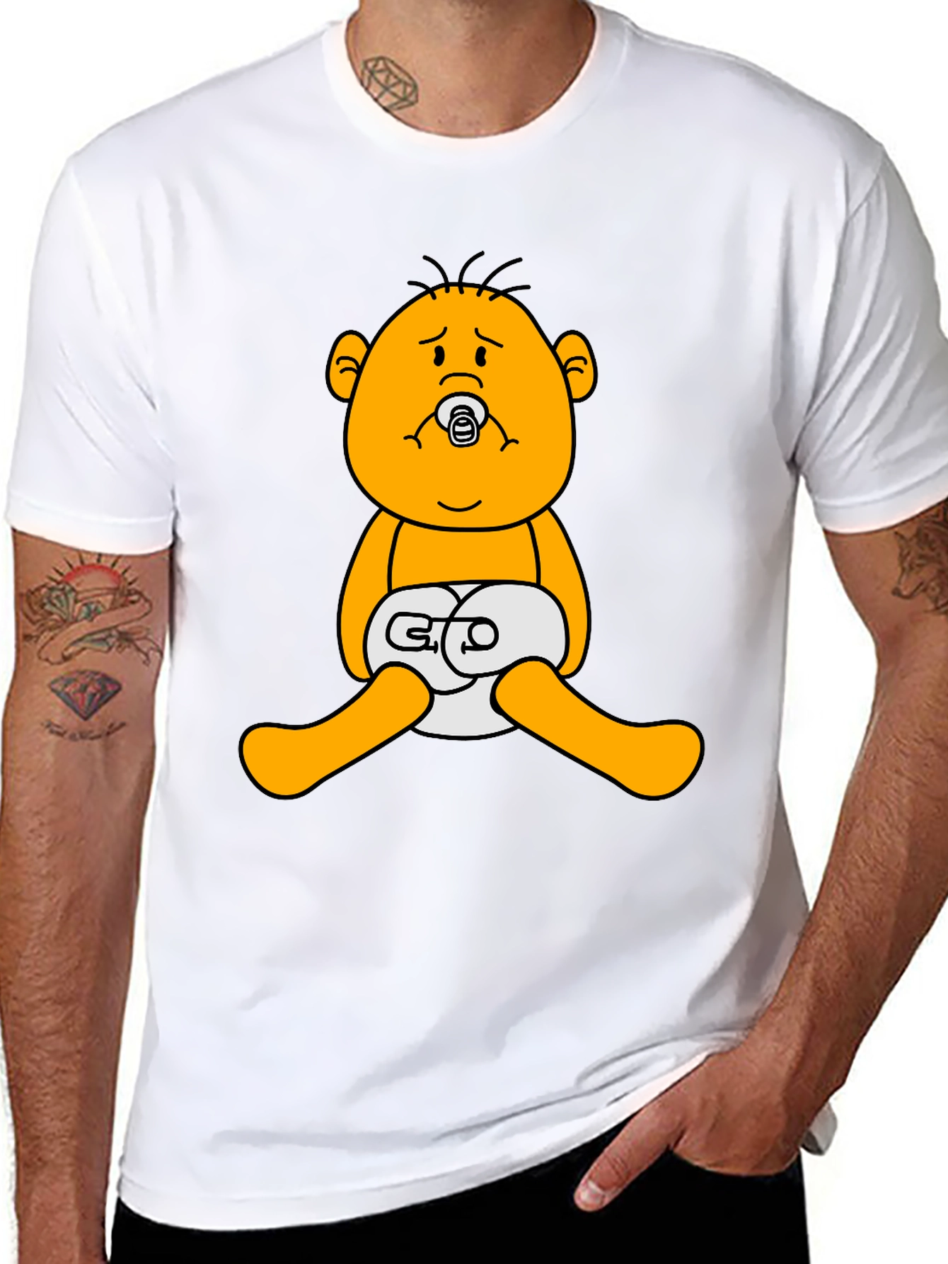 Funny Cartoon Baby T-Shirt