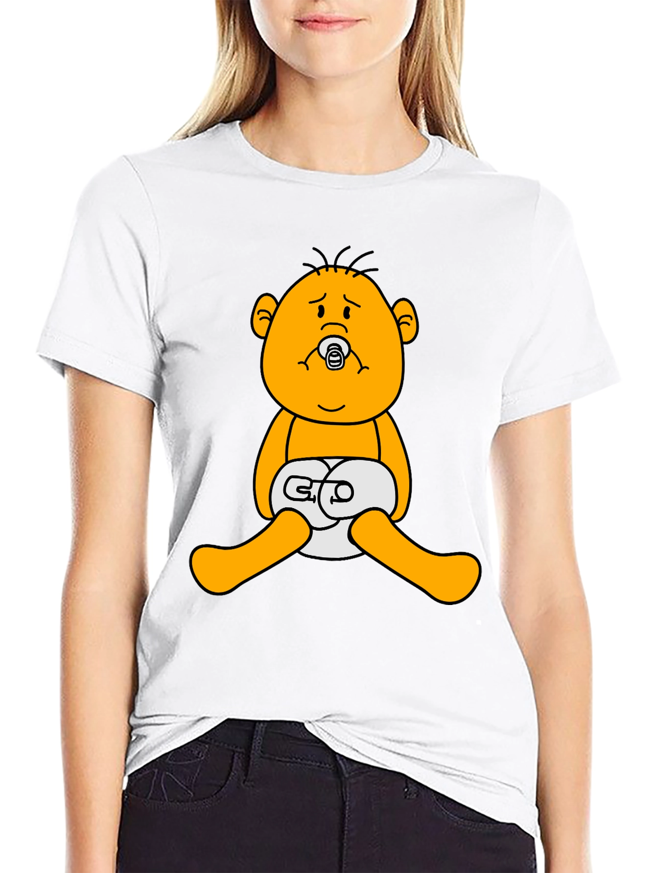 Funny Cartoon Baby T-Shirt