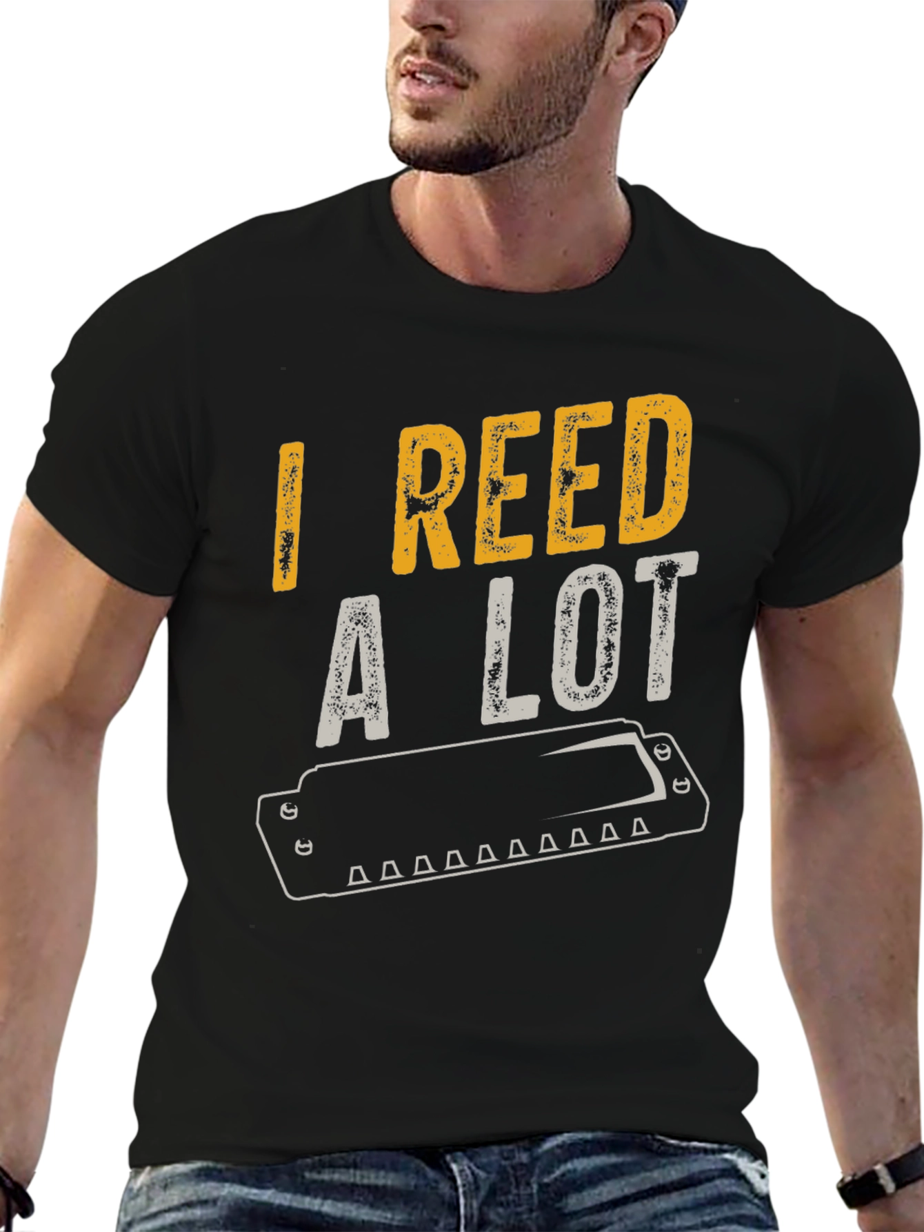 I Reed A Lot T-Shirt Musician Humor Tee