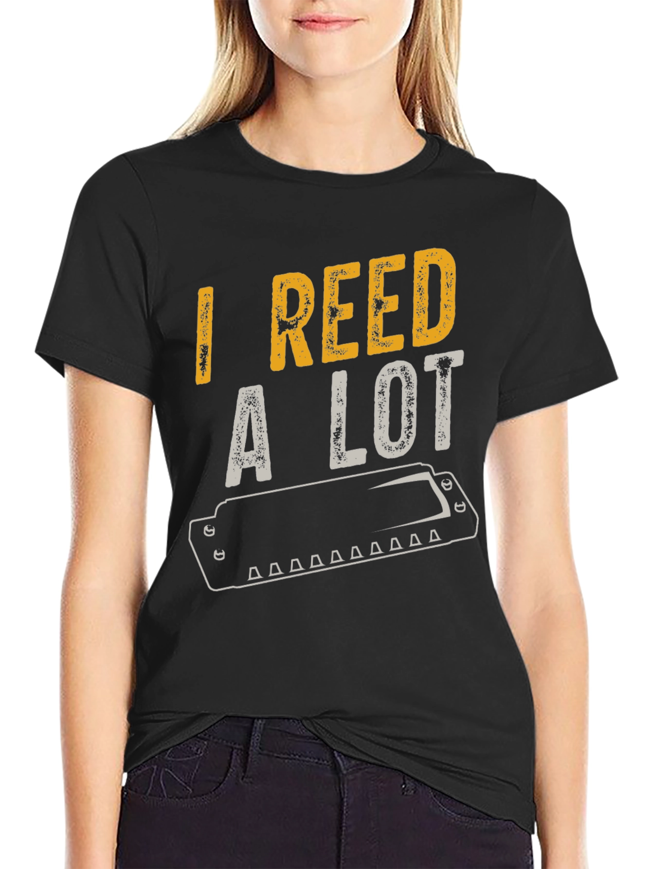 I Reed A Lot T-Shirt Musician Humor Tee