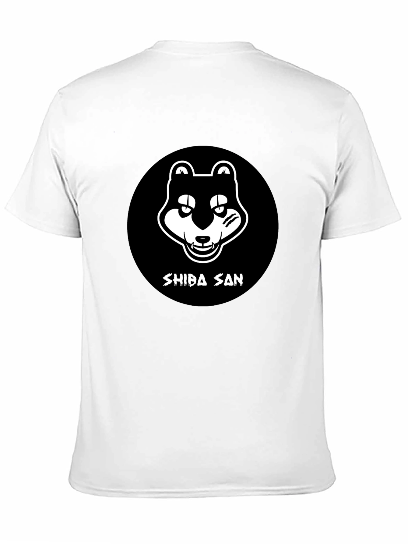 Shiba San Graphic Tee - Black Cotton T-Shirt