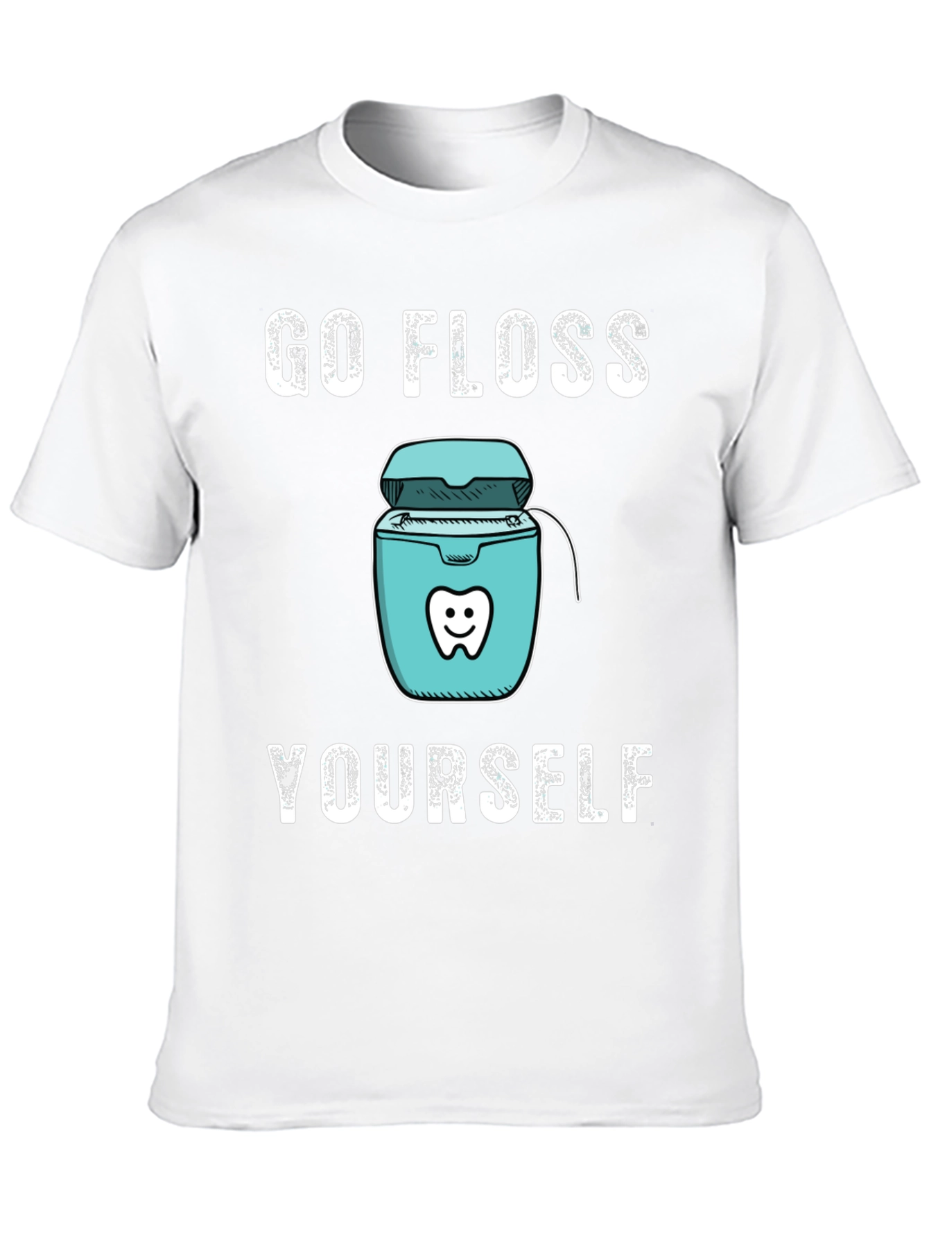 Go Floss Yourself Funny Dental T-Shirt