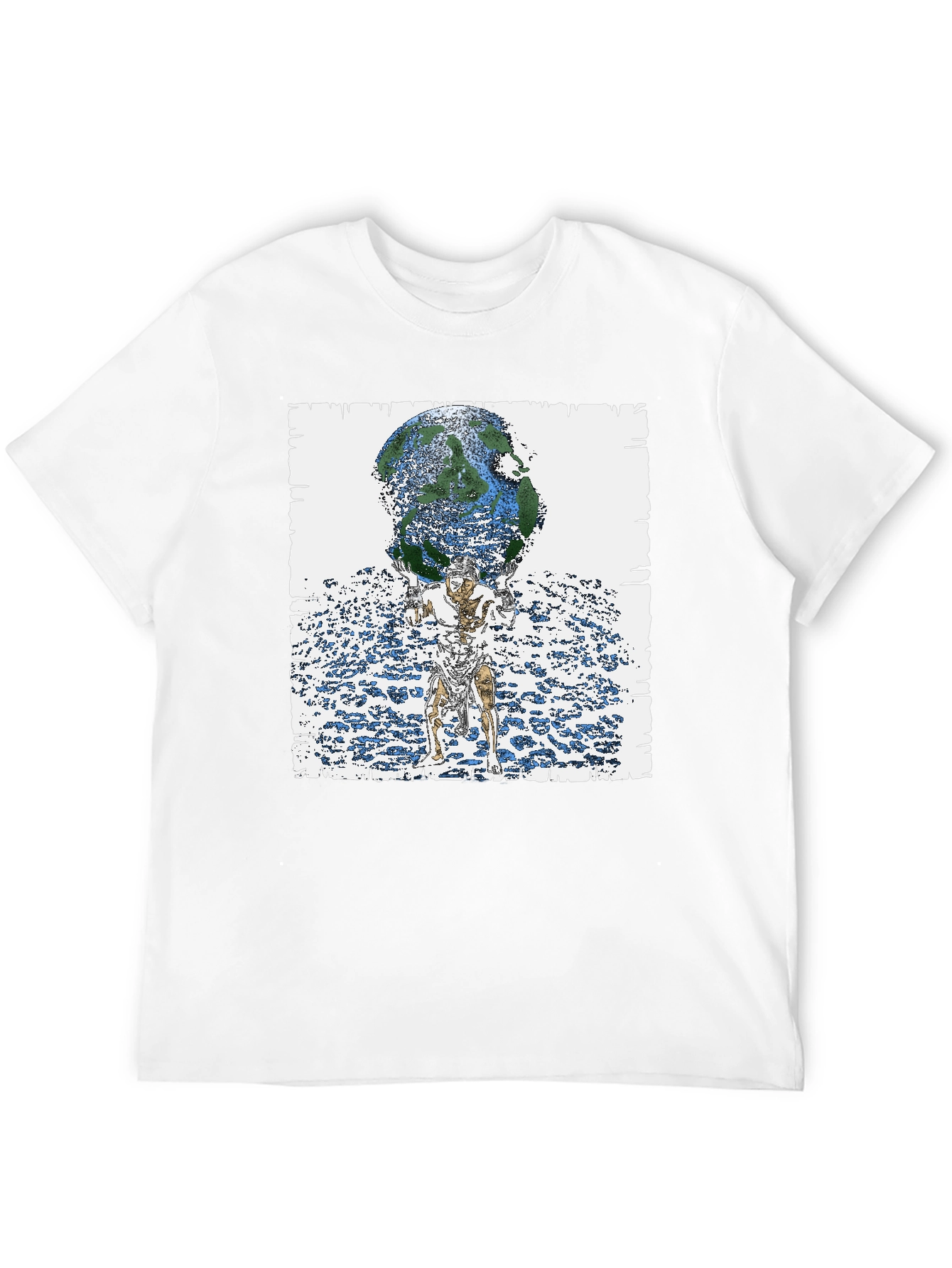 Atlas Earth Graphic Tee - Black T-Shirt