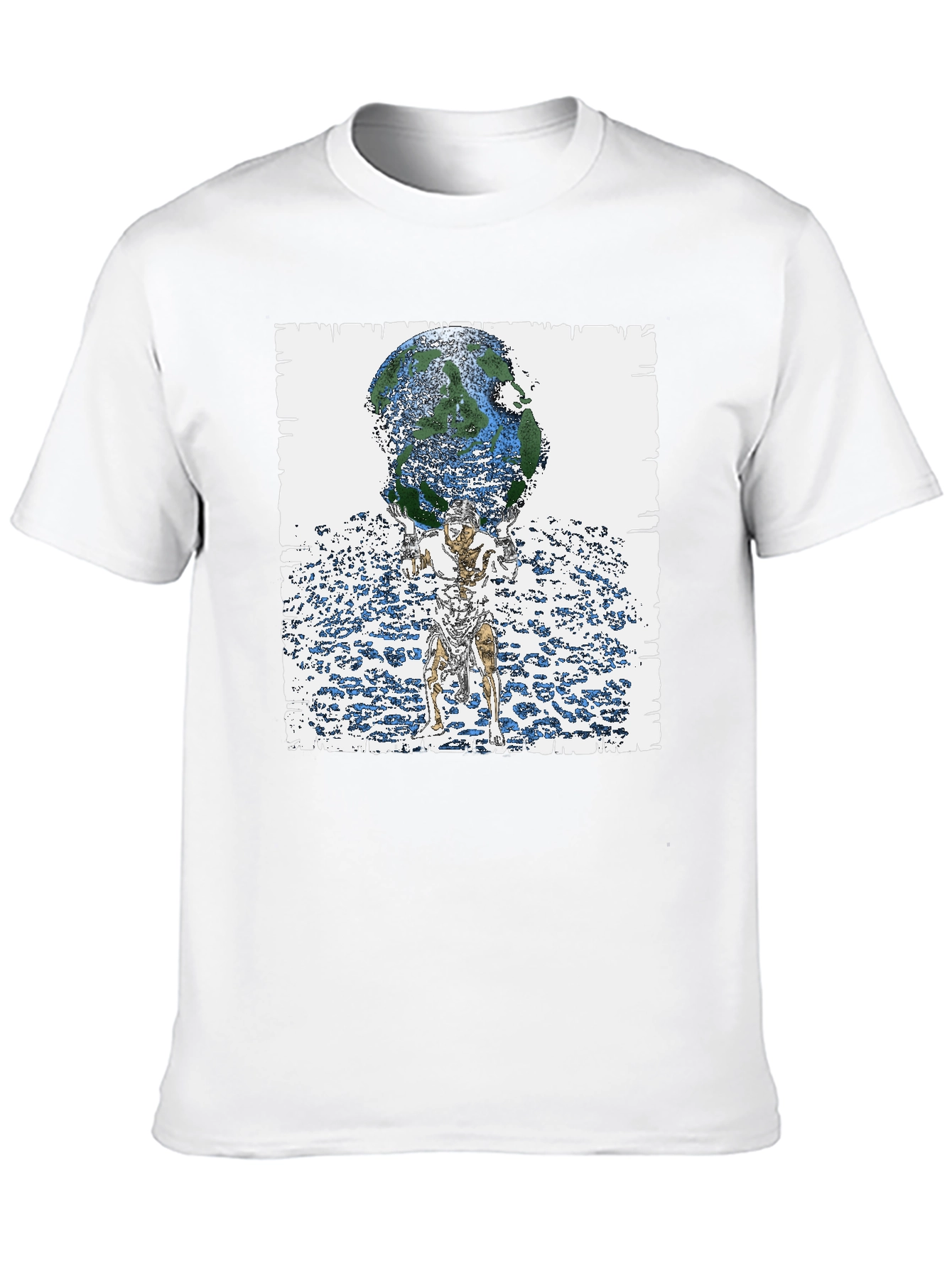 Atlas Earth Graphic Tee - Black T-Shirt