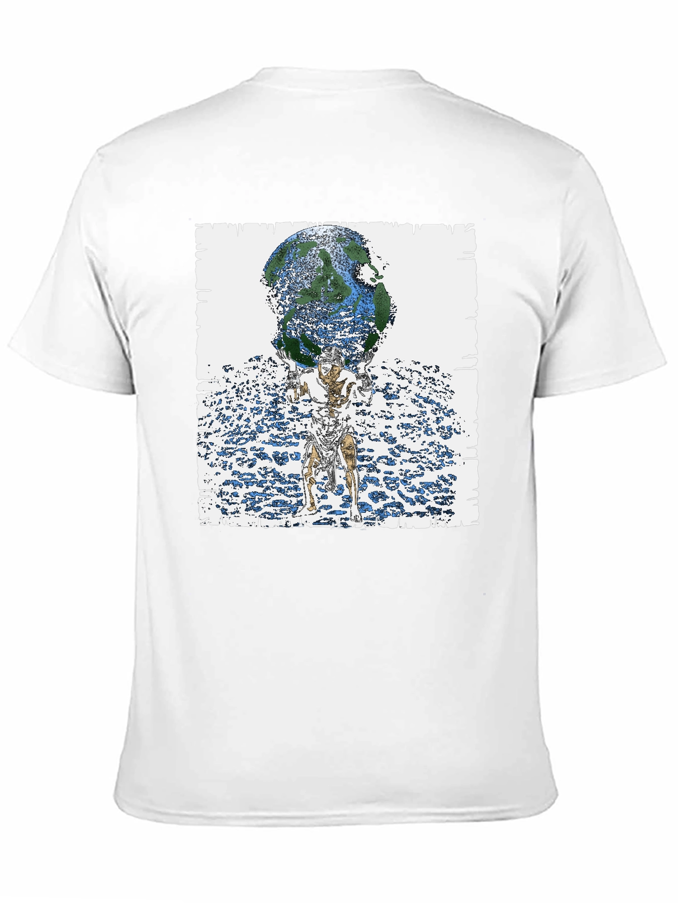 Atlas Earth Graphic Tee - Black T-Shirt