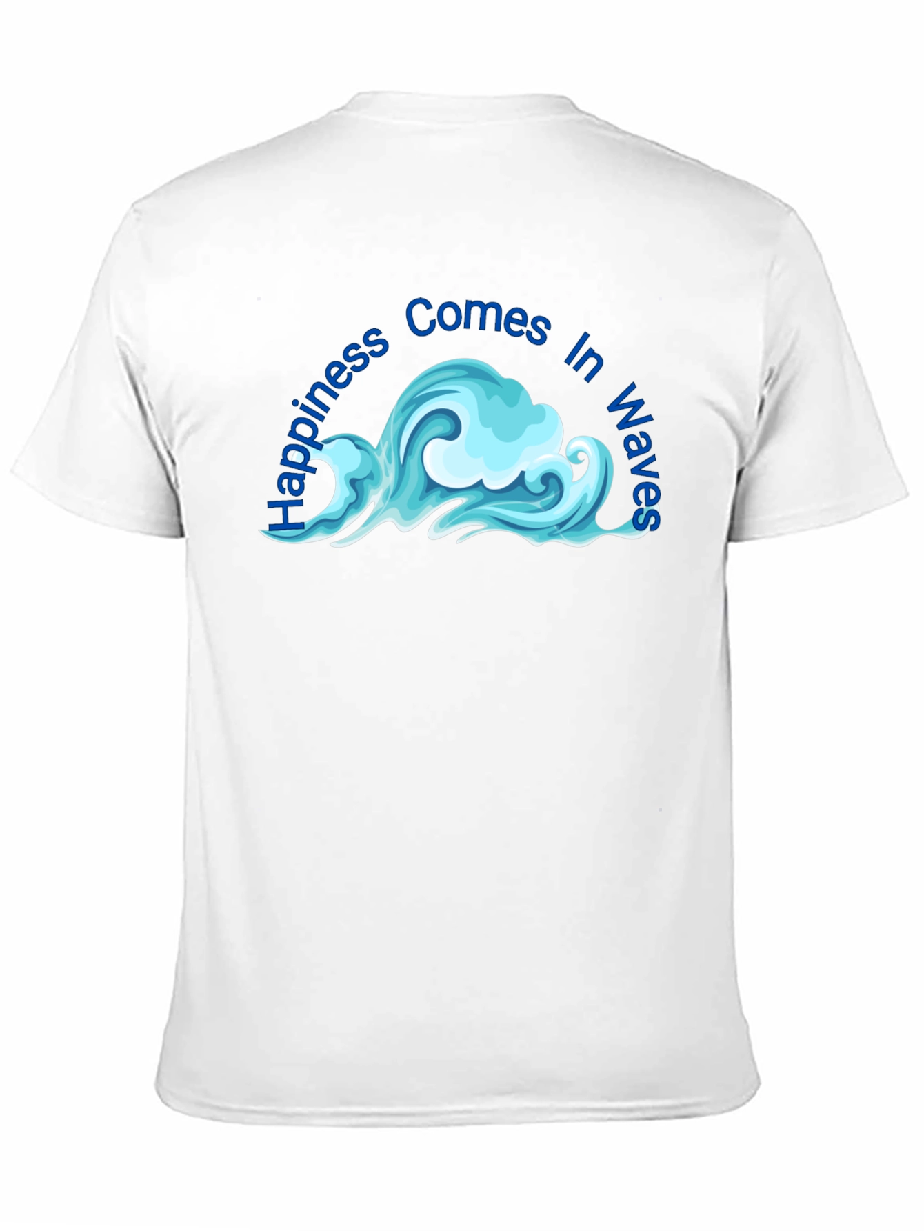 Happiness Wave Graphic T-Shirt