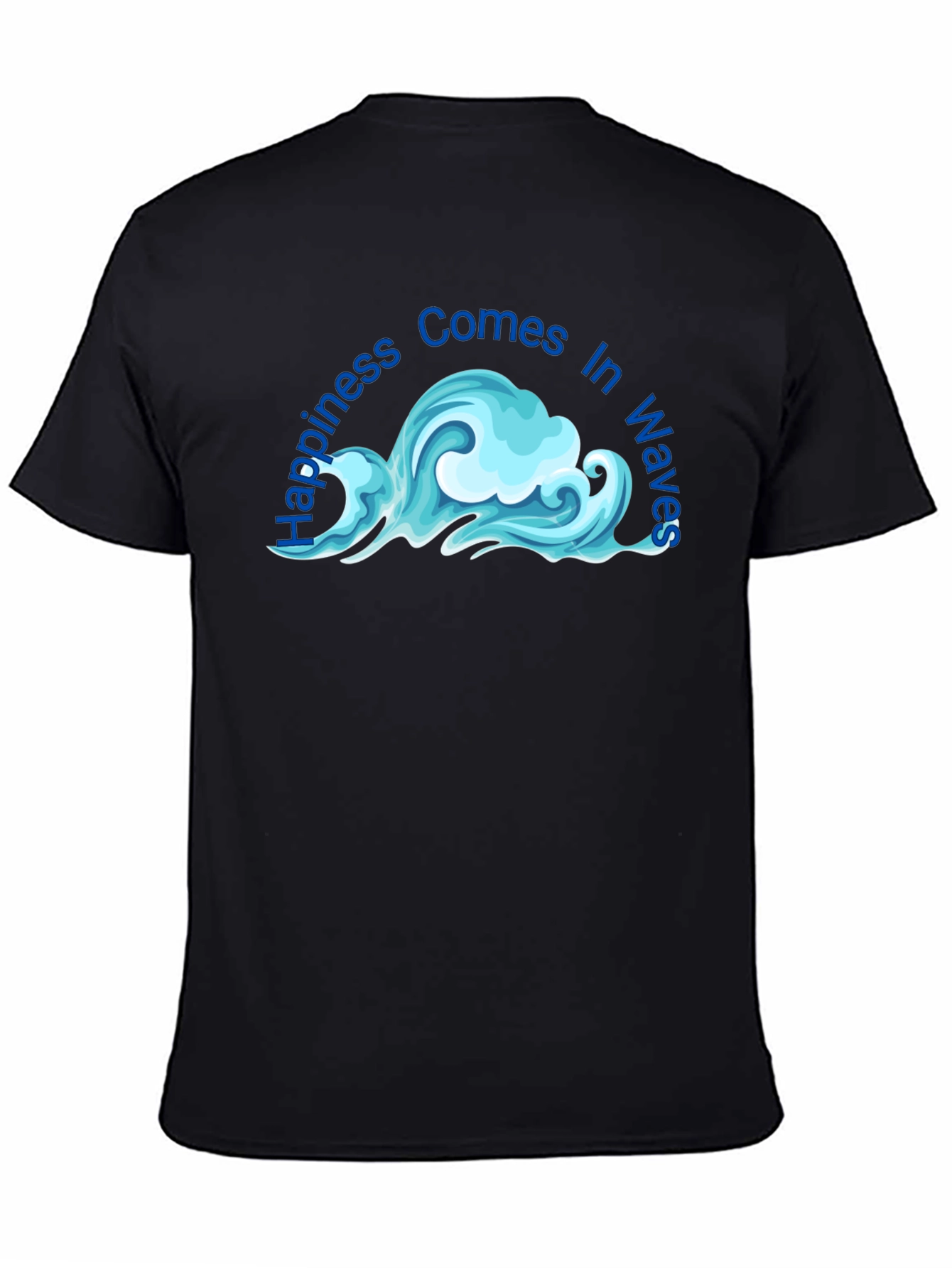 Happiness Wave Graphic T-Shirt