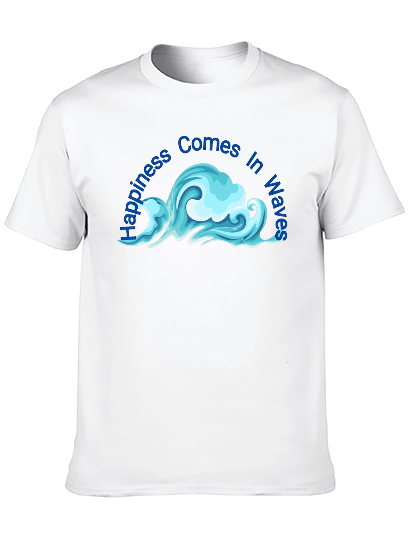 Happiness Wave Graphic T-Shirt