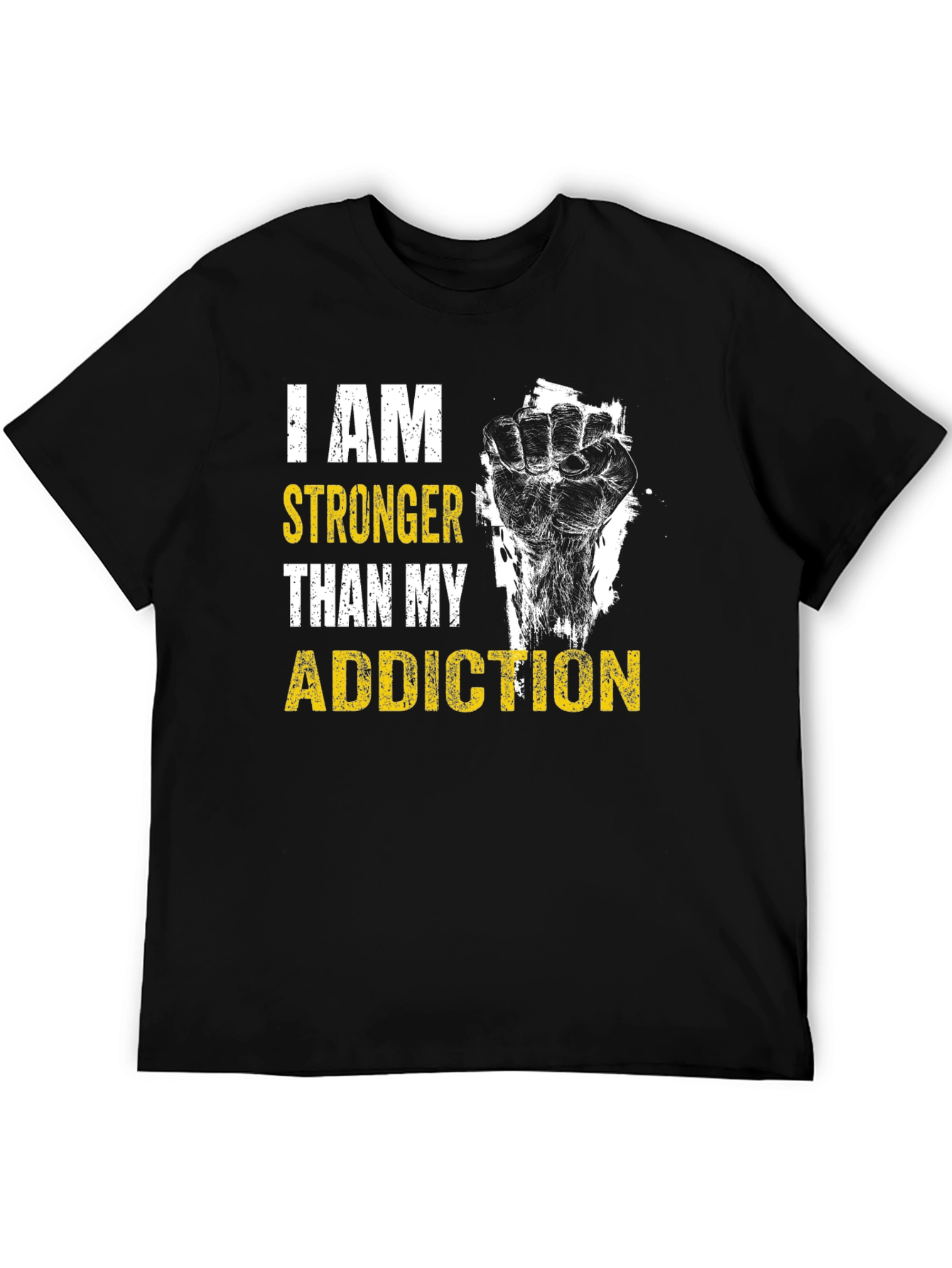 I AM Stronger Than My Addiction Graphic T-Shirt