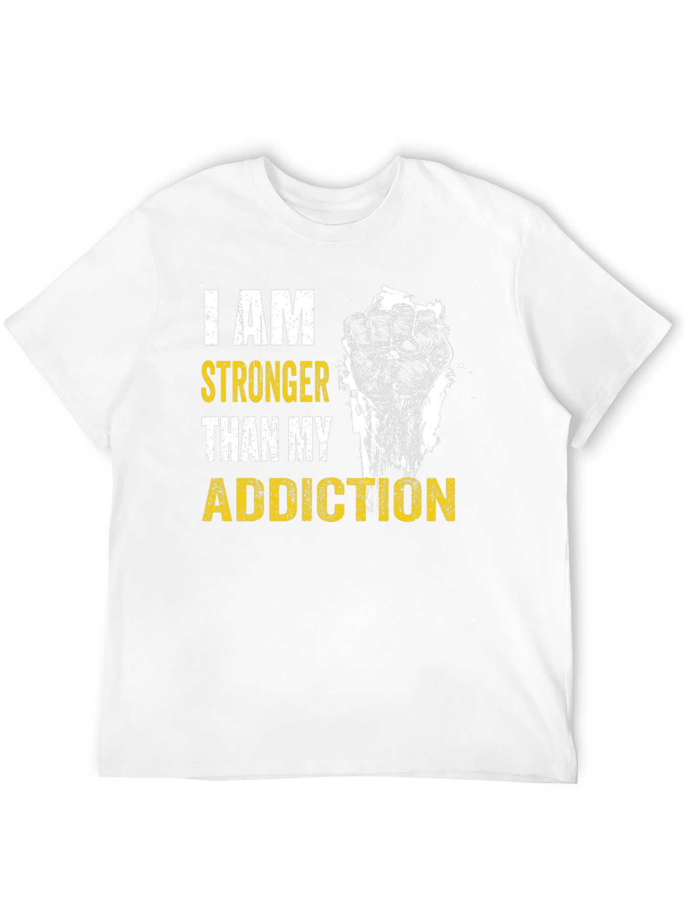I AM Stronger Than My Addiction Graphic T-Shirt
