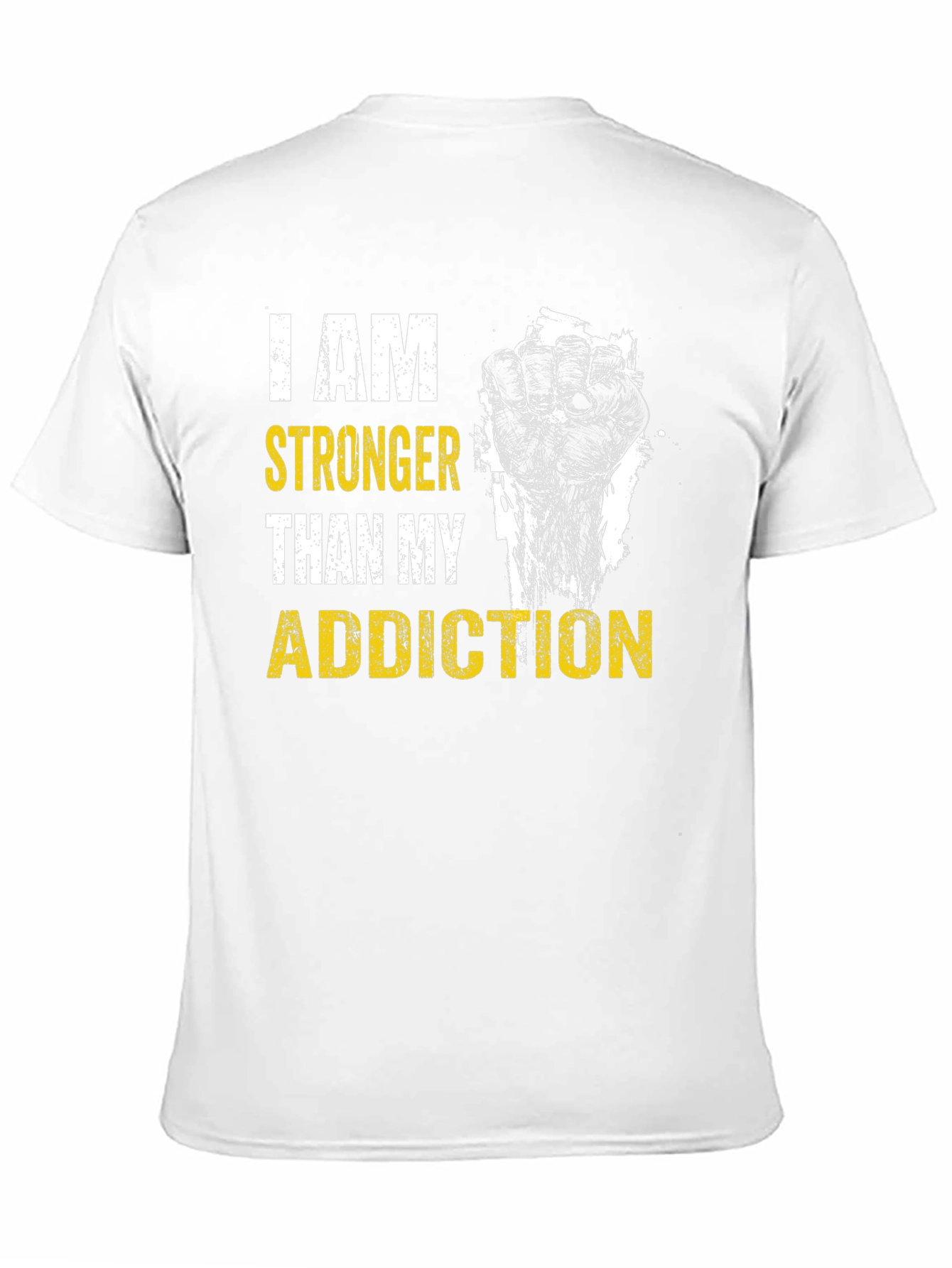 I AM Stronger Than My Addiction Graphic T-Shirt
