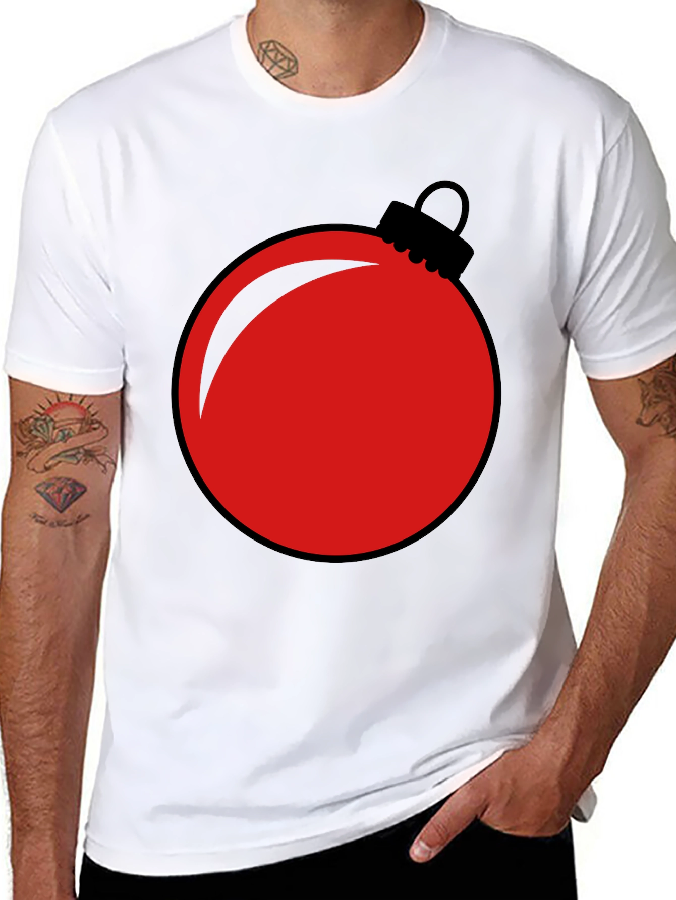 Christmas Ornament T-Shirt - Holiday Festive Apparel