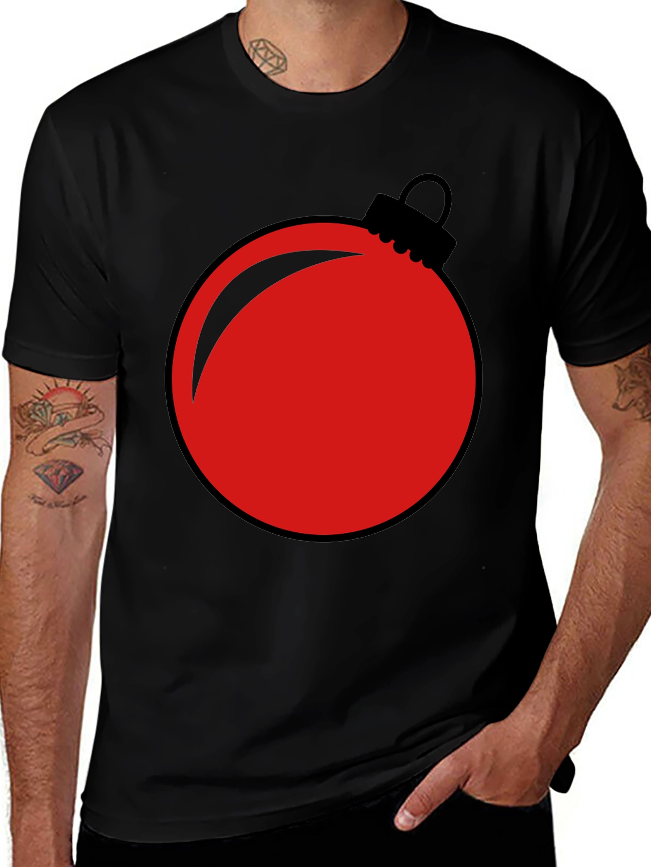Christmas Ornament T-Shirt - Holiday Festive Apparel