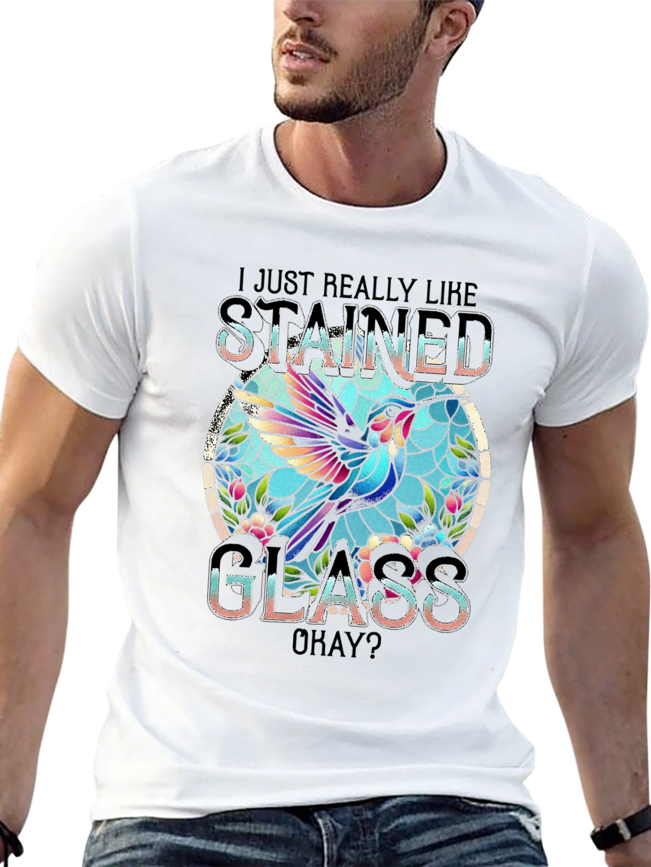 Stained Glass Lovers T-Shirt