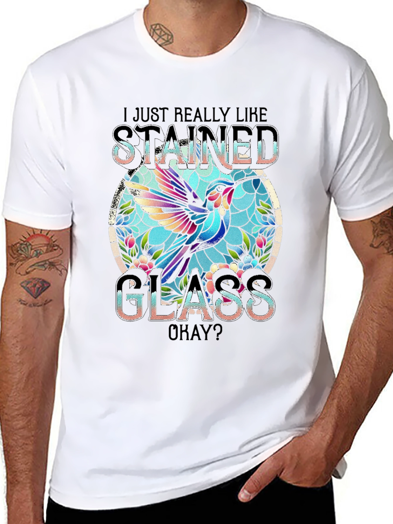 Stained Glass Lovers T-Shirt