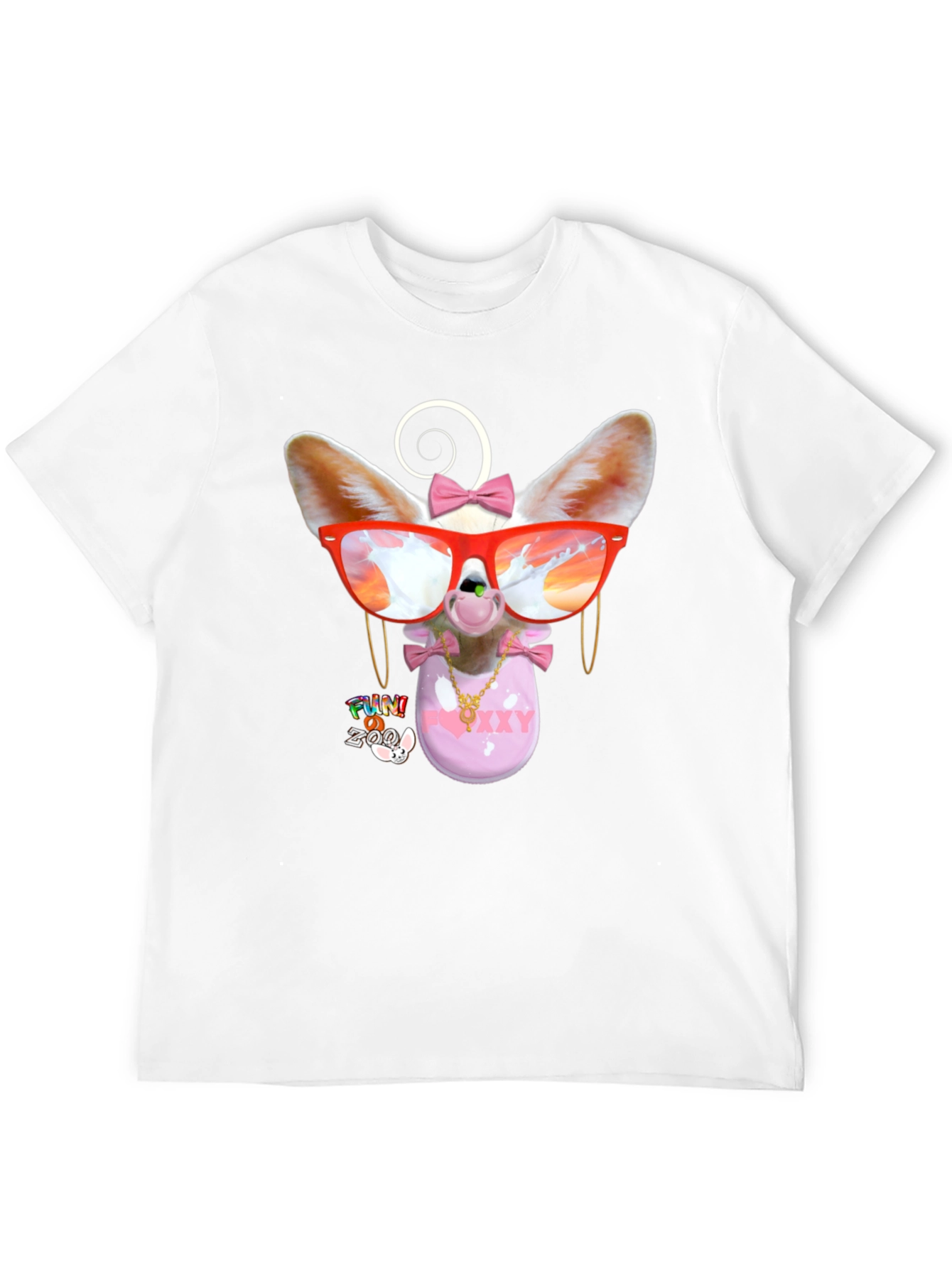 Funky Fennec Fox Graphic Tee