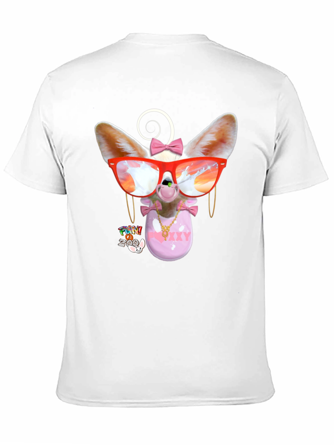 Funky Fennec Fox Graphic Tee