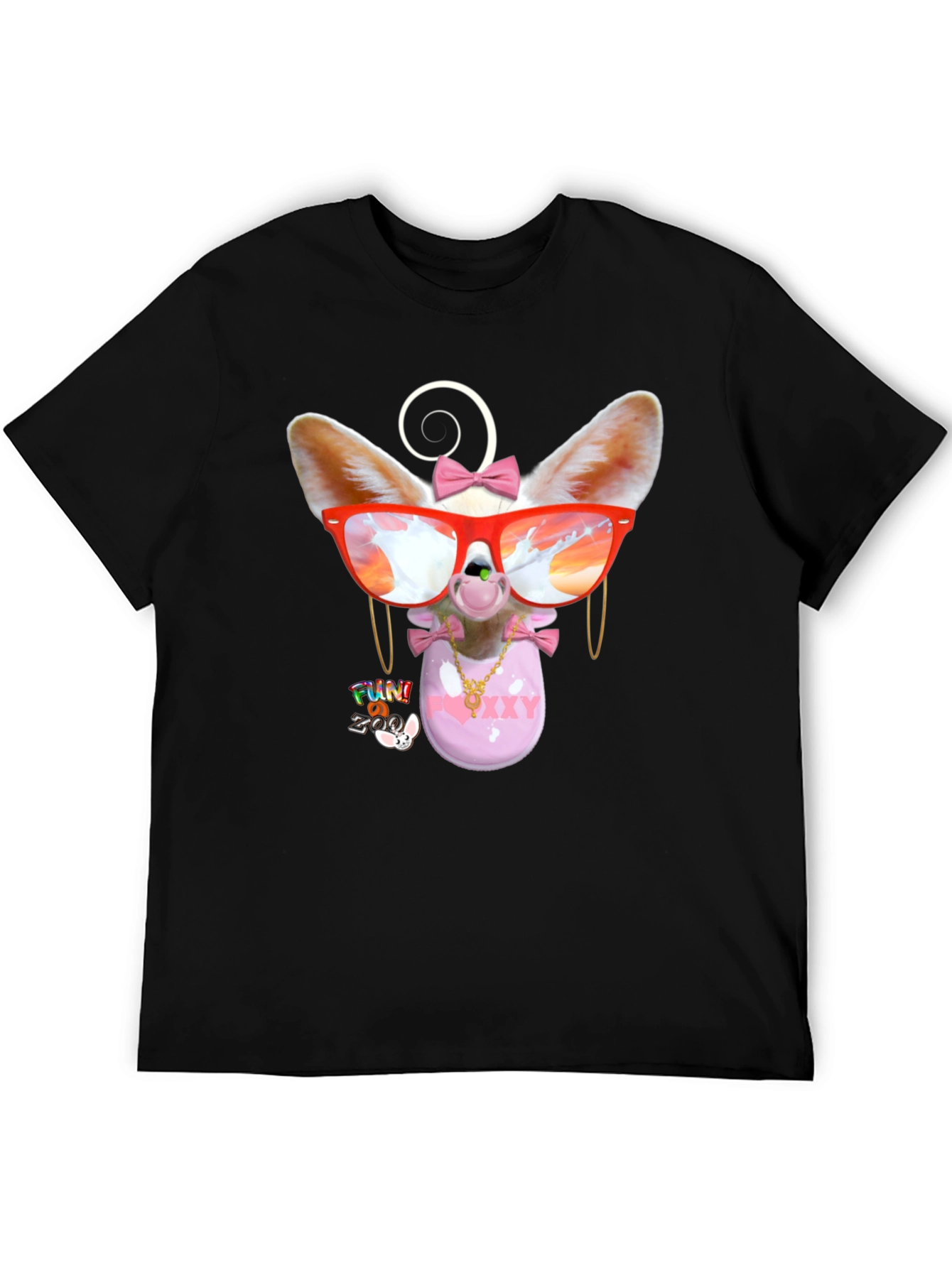 Funky Fennec Fox Graphic Tee
