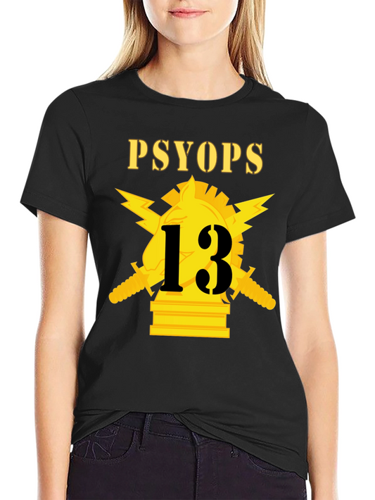 PSYOP T-Shirt - Golden Symbol Graphic Tee