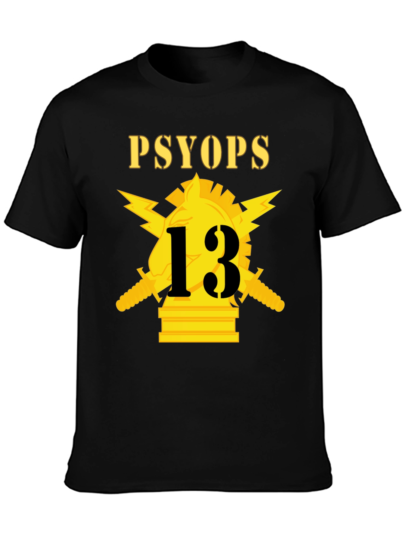 PSYOP T-Shirt - Golden Symbol Graphic Tee