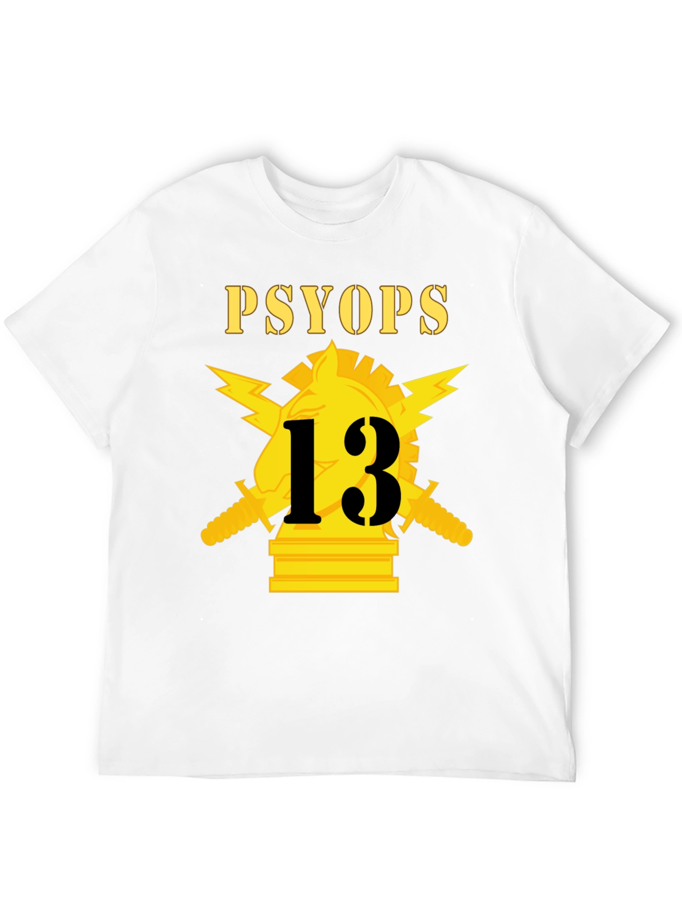 PSYOP T-Shirt - Golden Symbol Graphic Tee