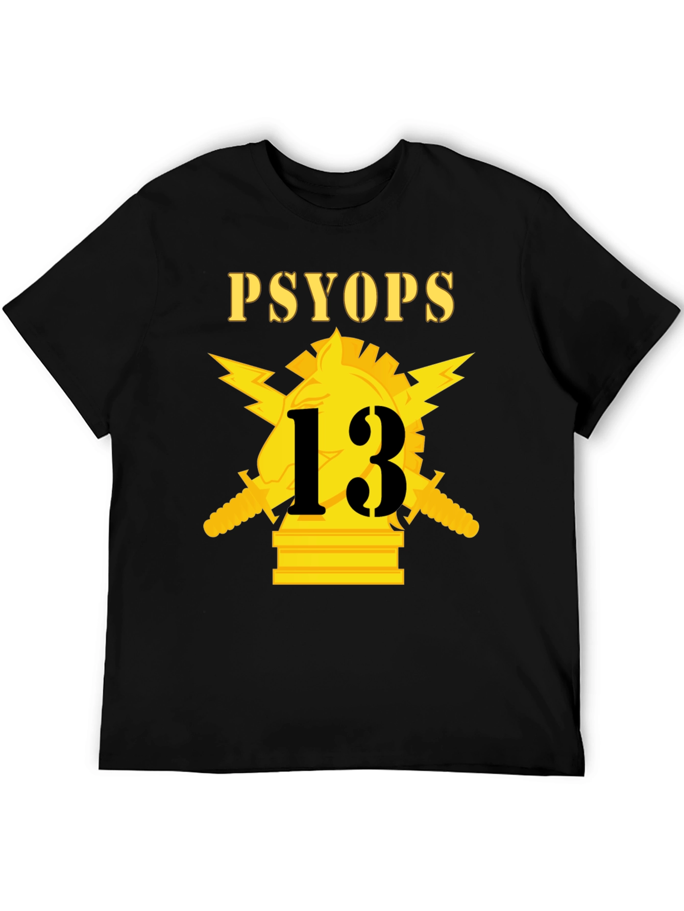 PSYOP T-Shirt - Golden Symbol Graphic Tee