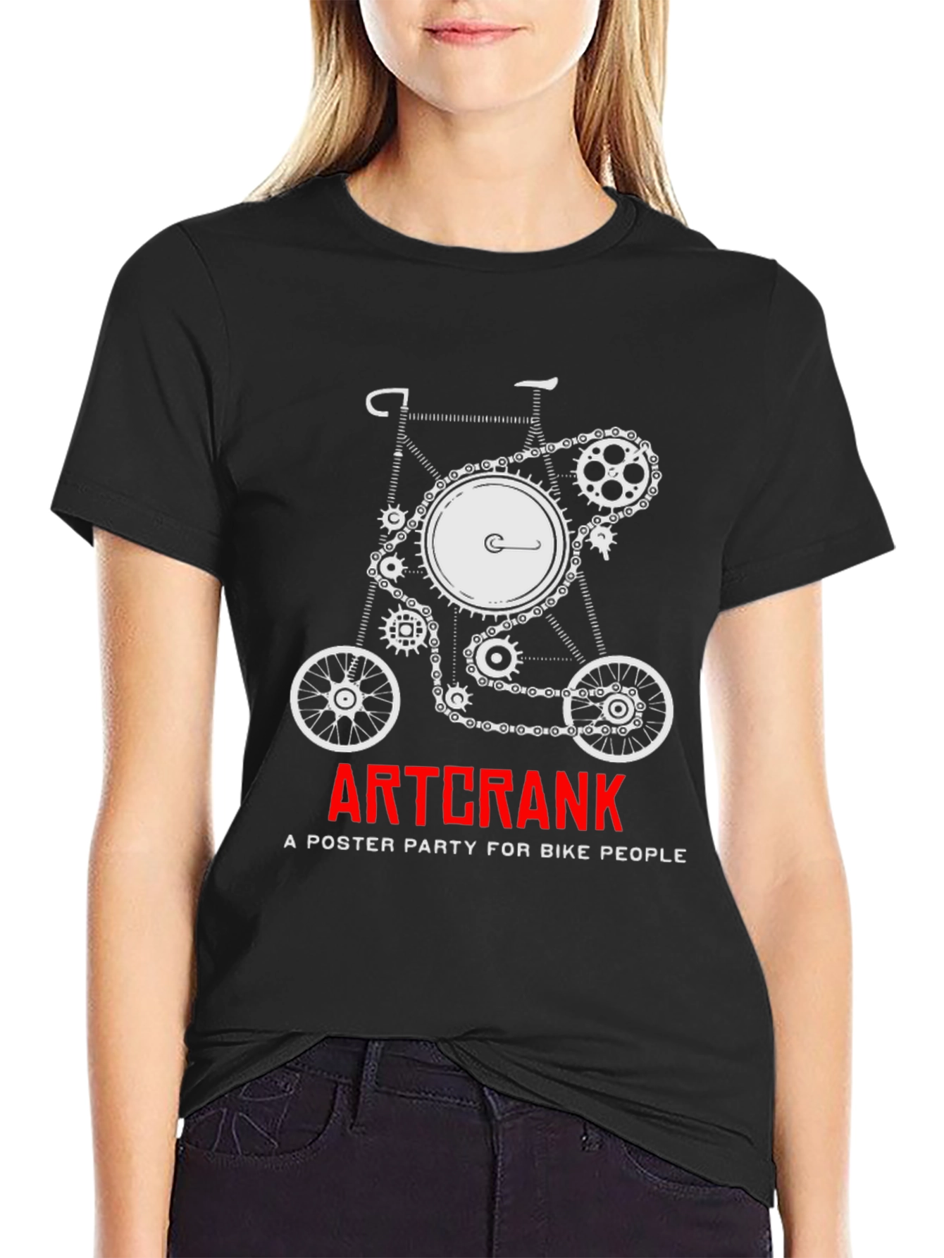 Artrank Bike People T-Shirt - Unique Gear Design