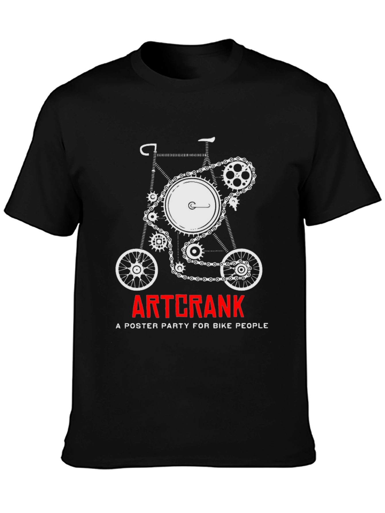 Artrank Bike People T-Shirt - Unique Gear Design