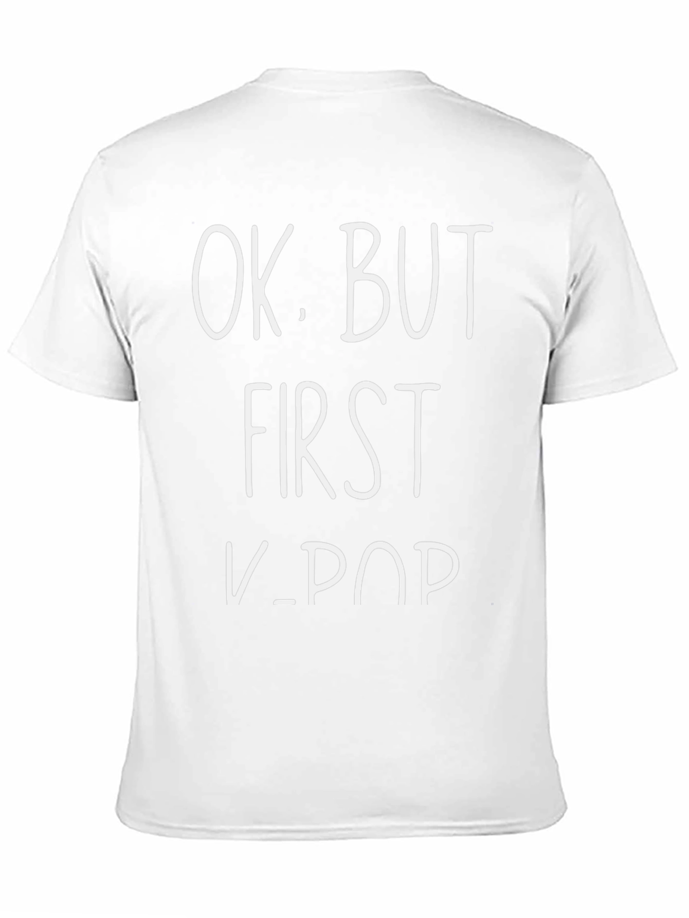 Ok But First K-Pop Black T-Shirt