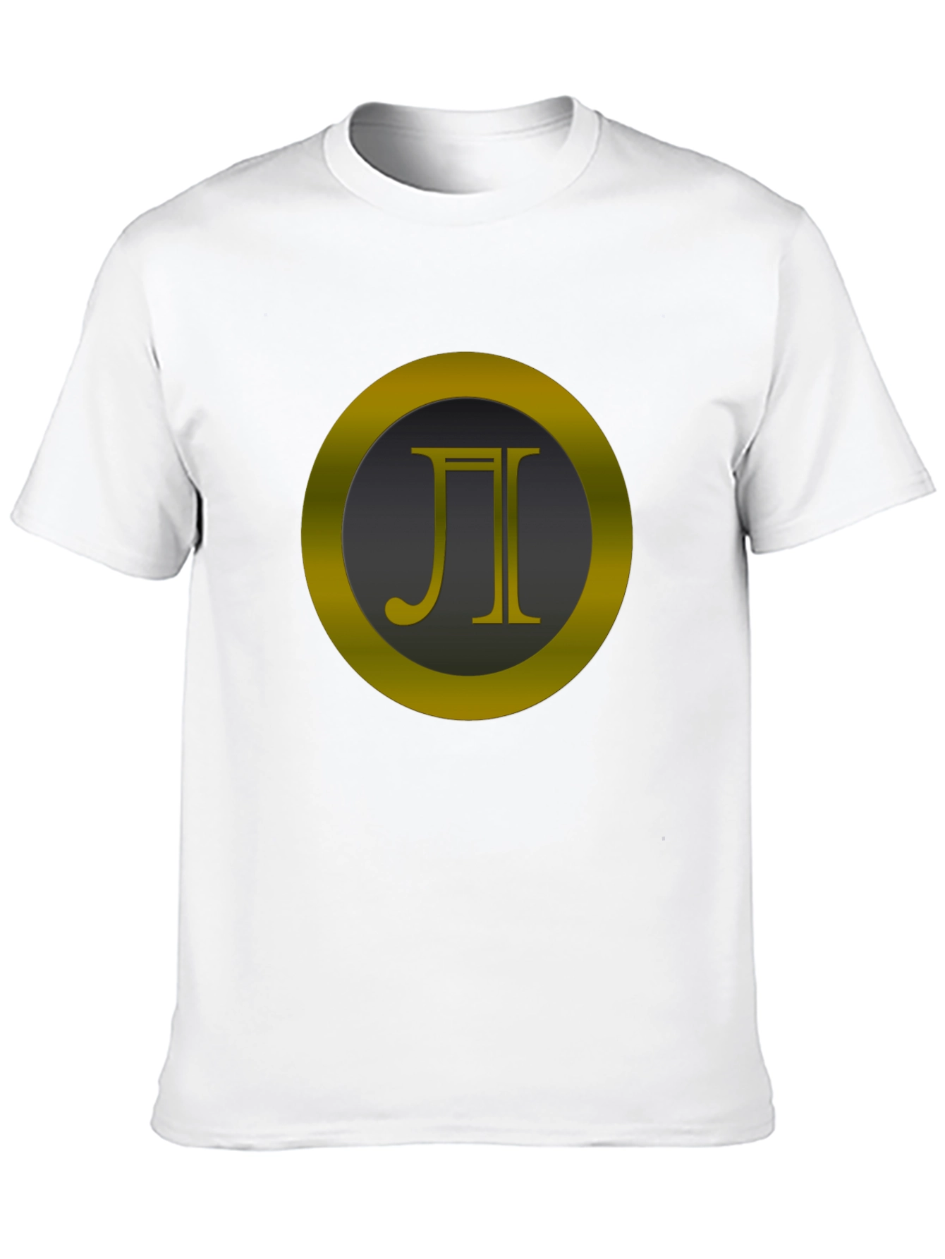 Modern Symbol Graphic Black T-Shirt