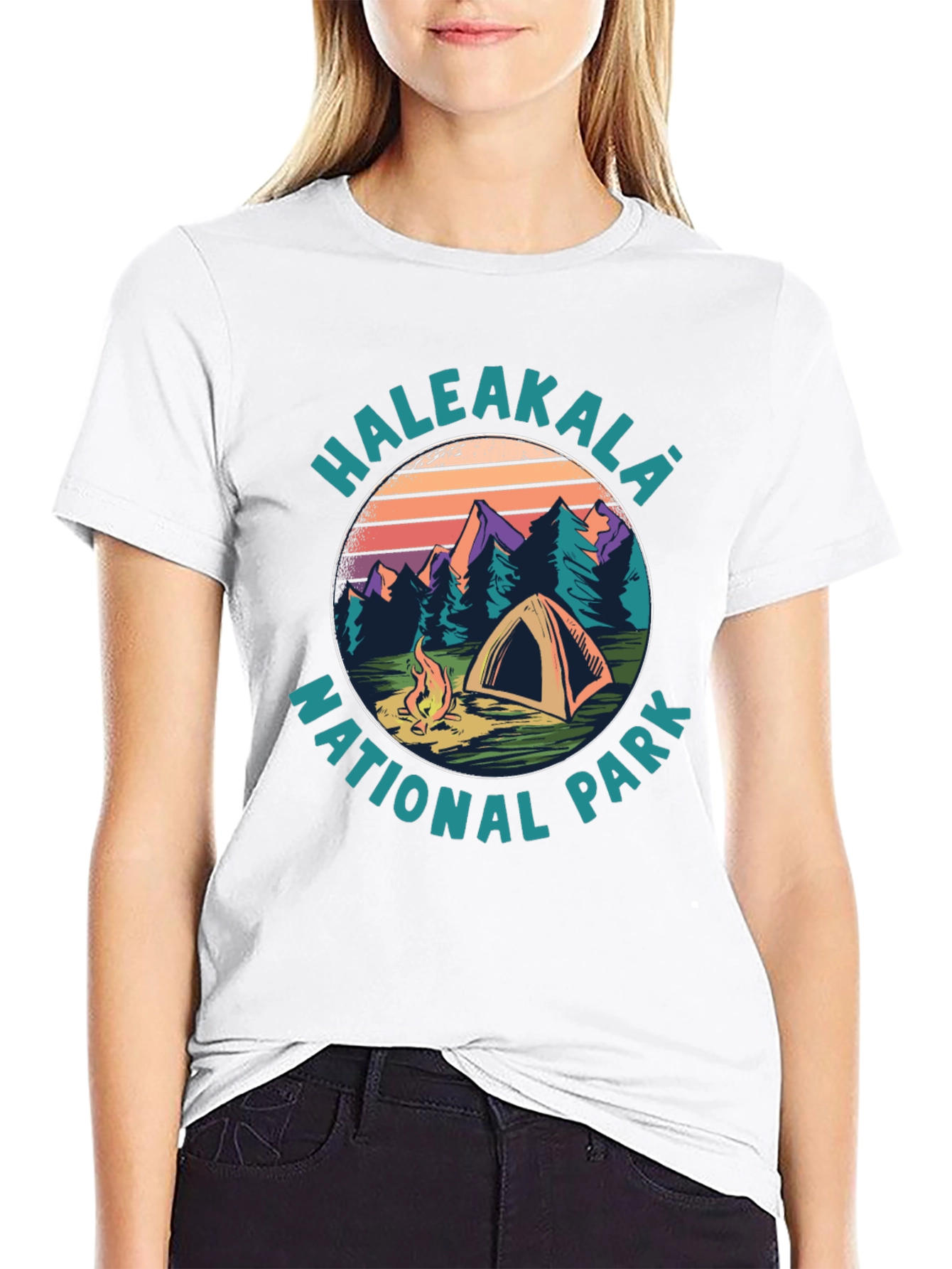 Haleakala National Park Camping T-Shirt