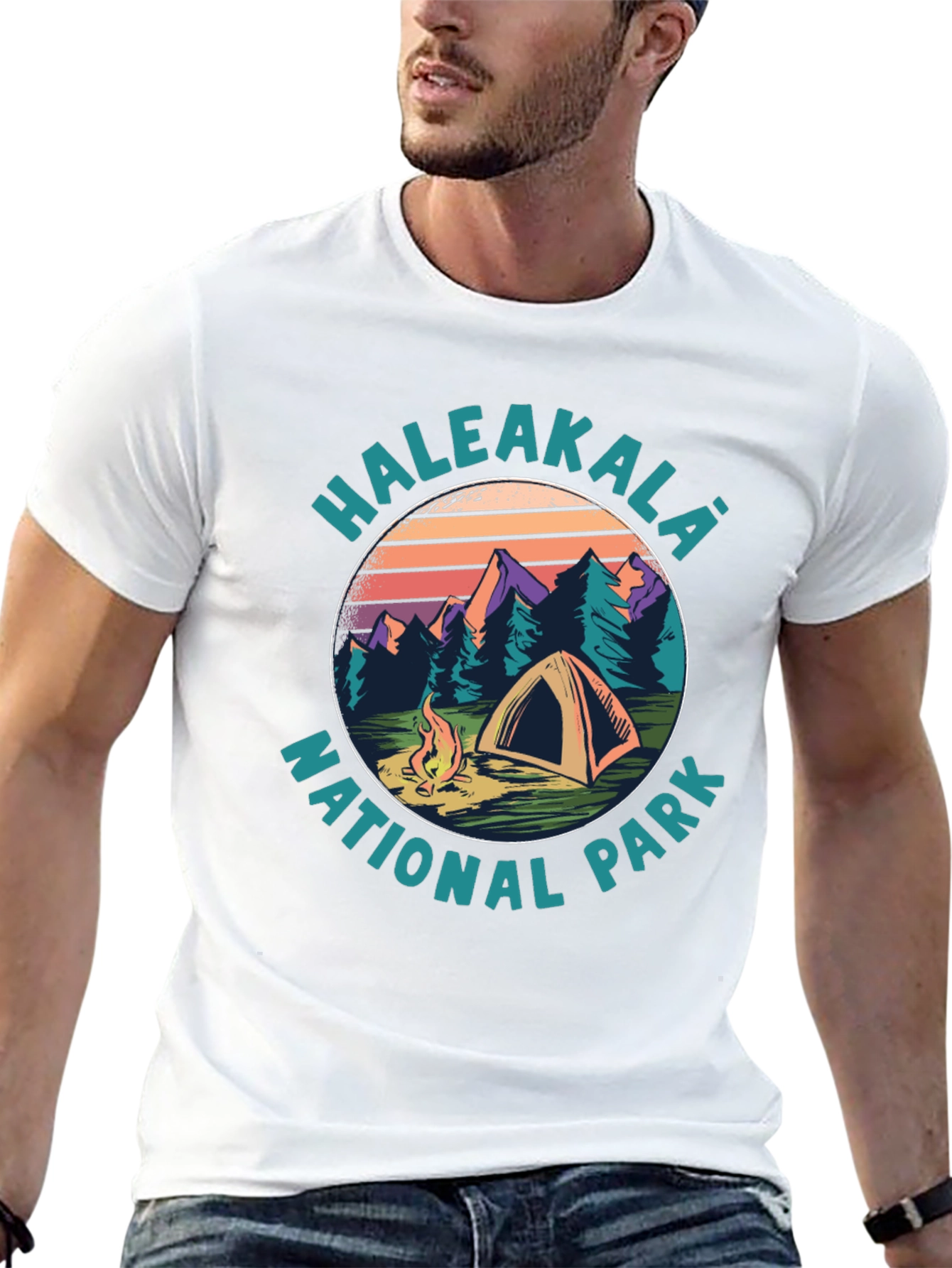 Haleakala National Park Camping T-Shirt