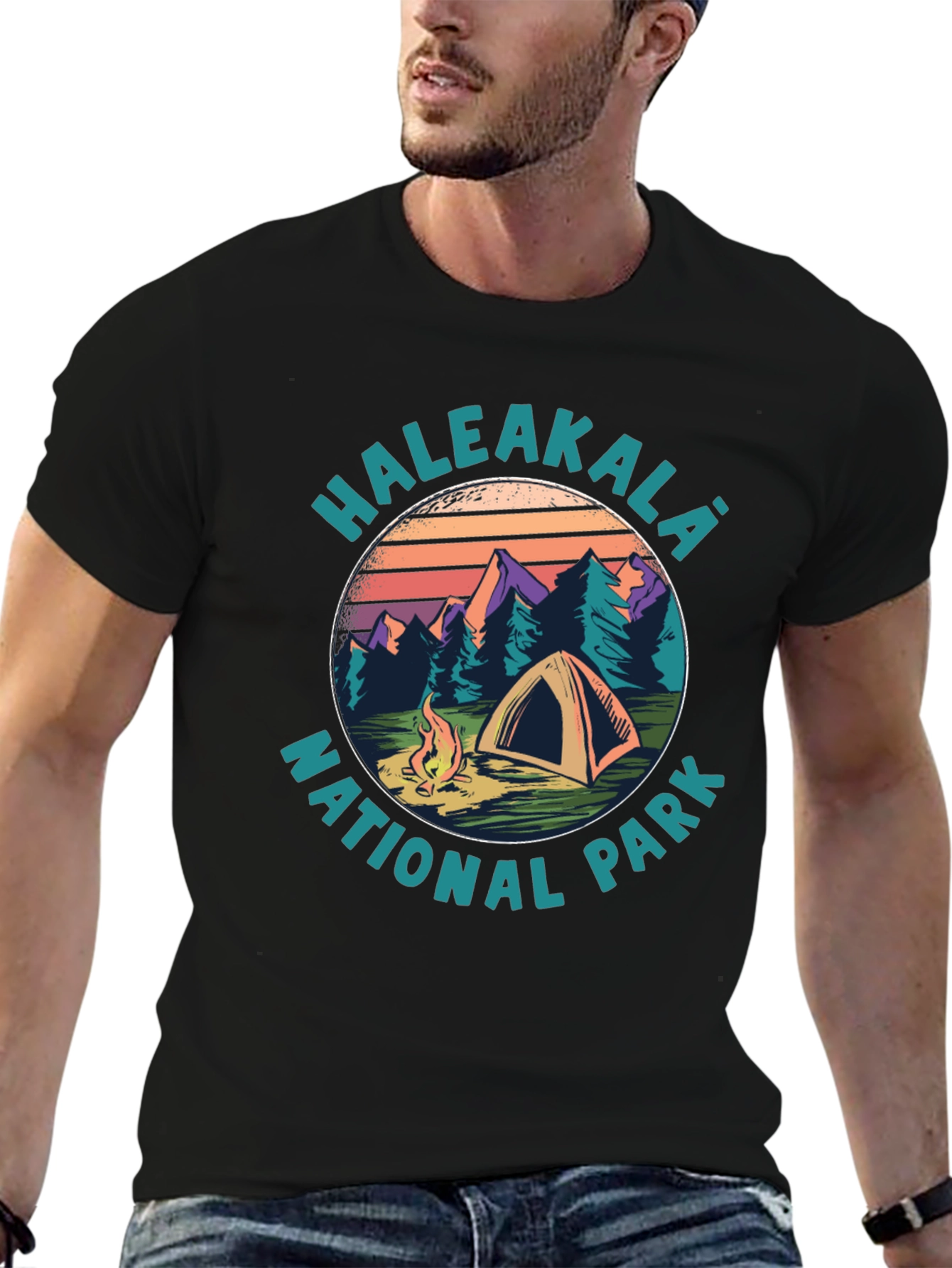 Haleakala National Park Camping T-Shirt