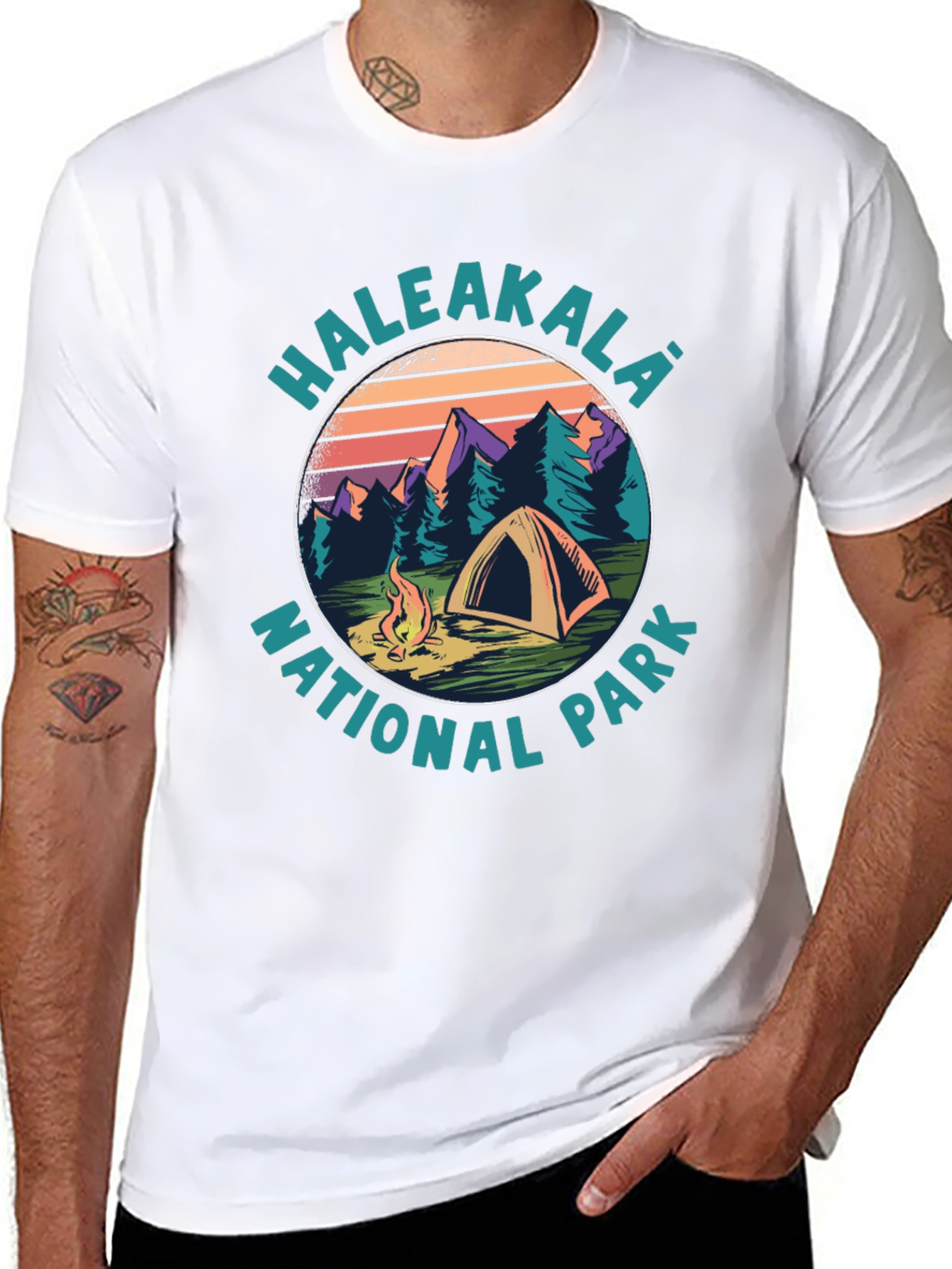 Haleakala National Park Camping T-Shirt