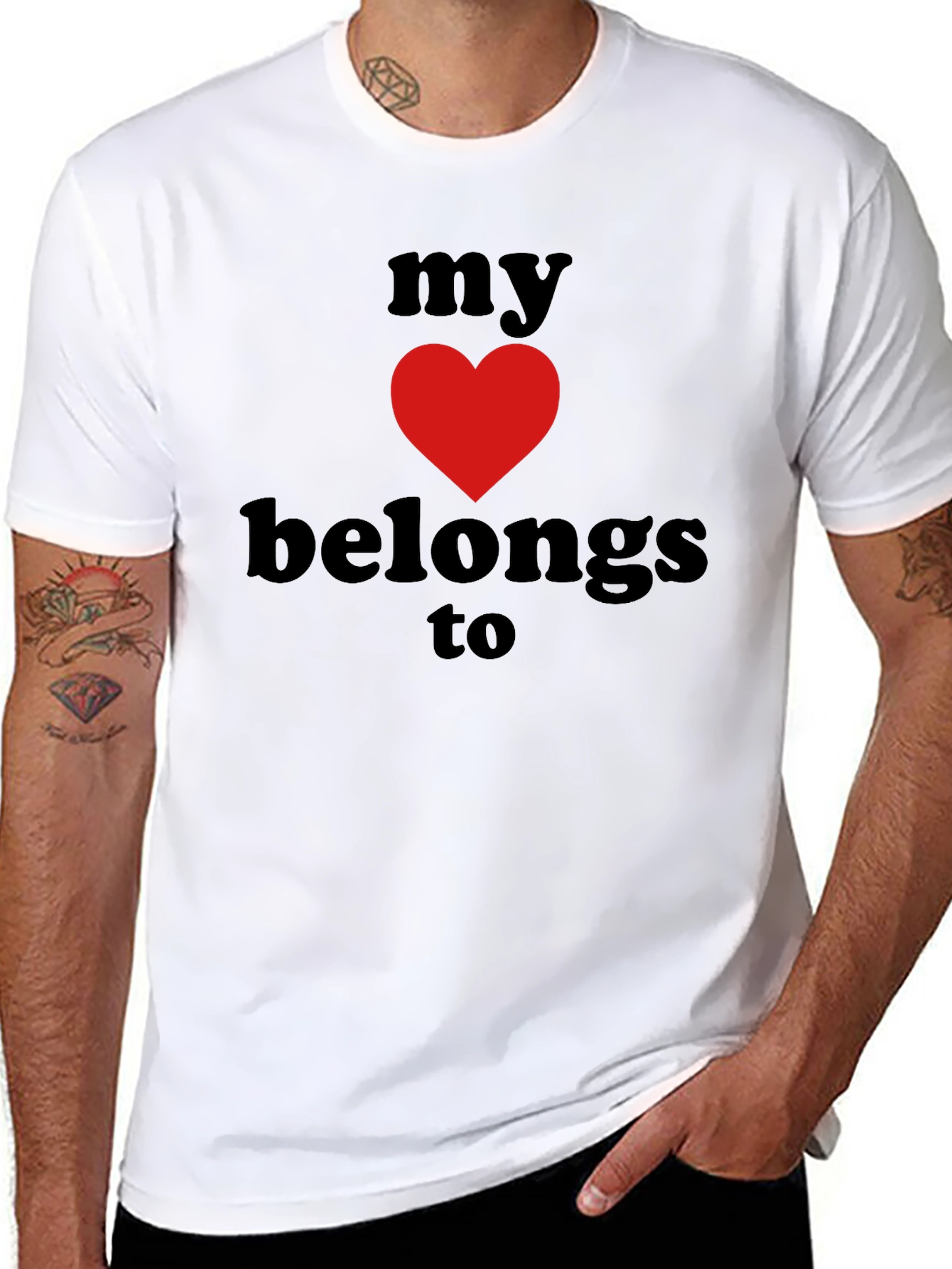 My Heart Belongs To Graphic T-Shirt