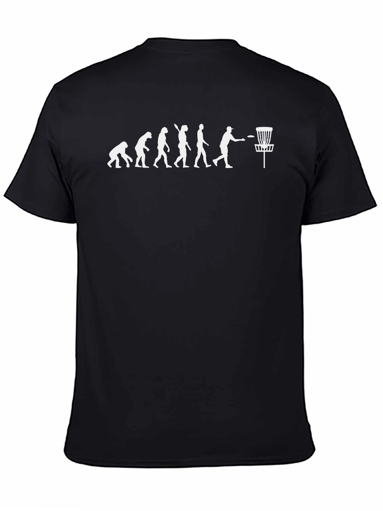 Disc Golf Evolution T-Shirt - Funny Ultimate Frisbee Tee