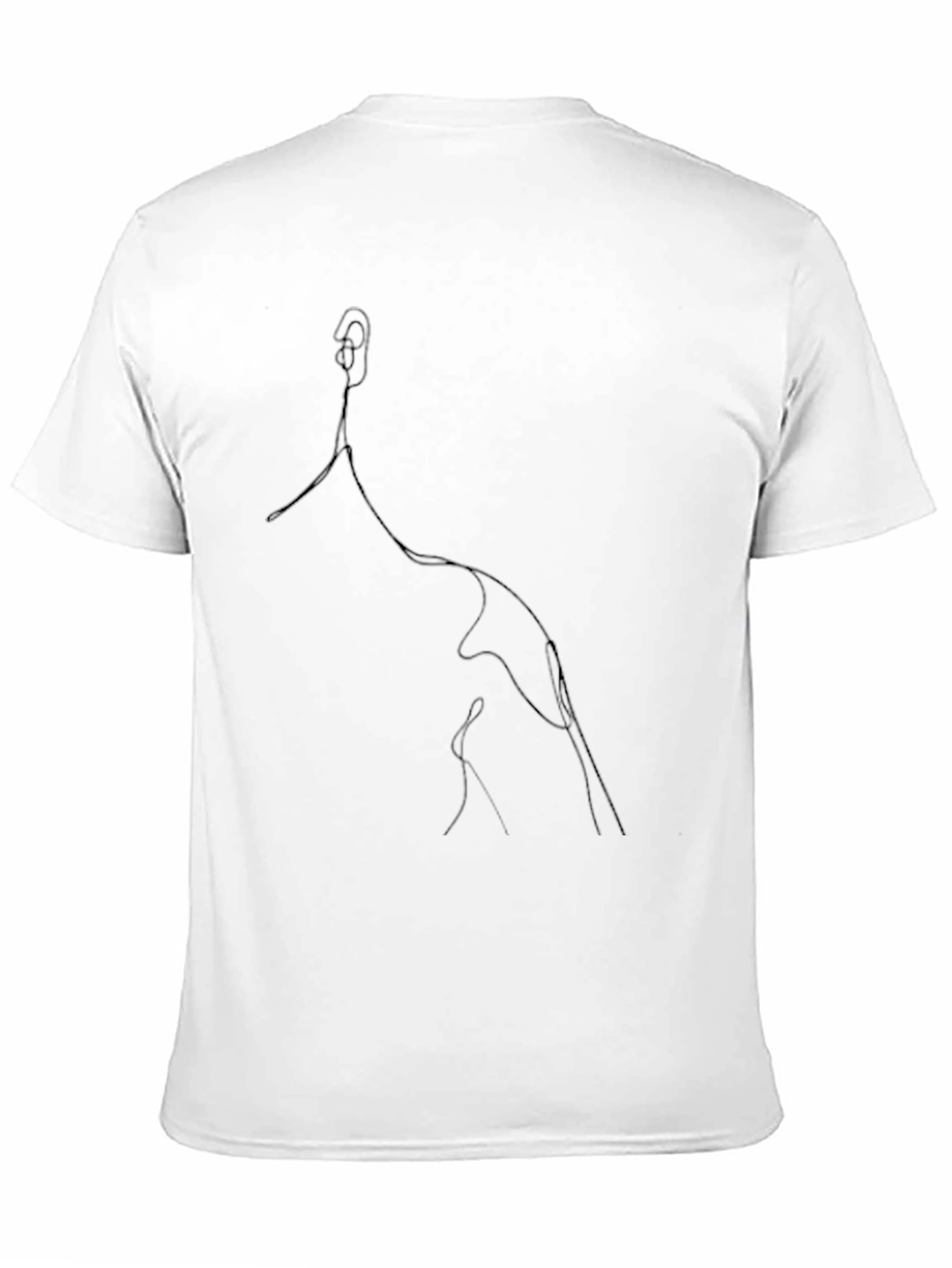 Abstract Line Art T-Shirt