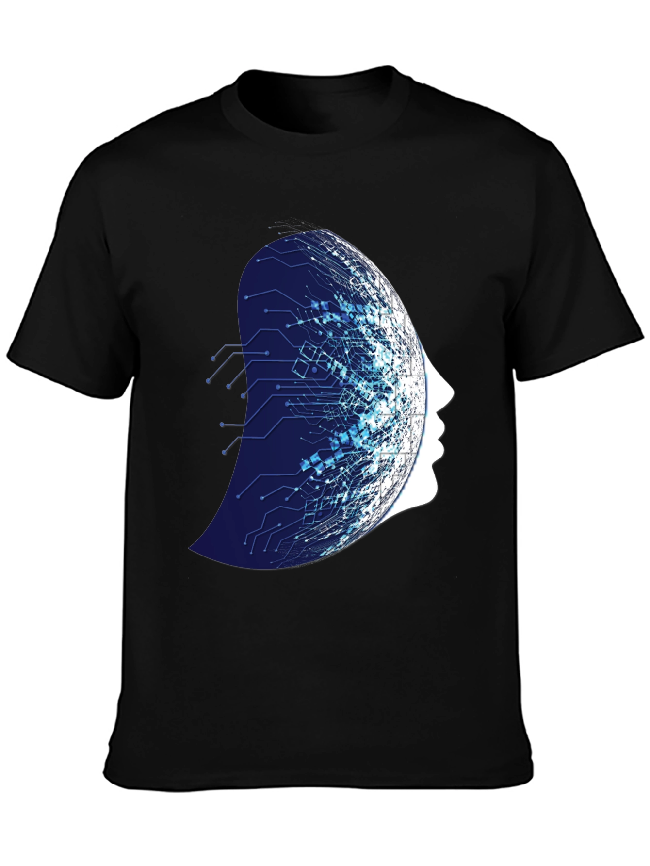 Tech Mind T-Shirt - Modern AI Design